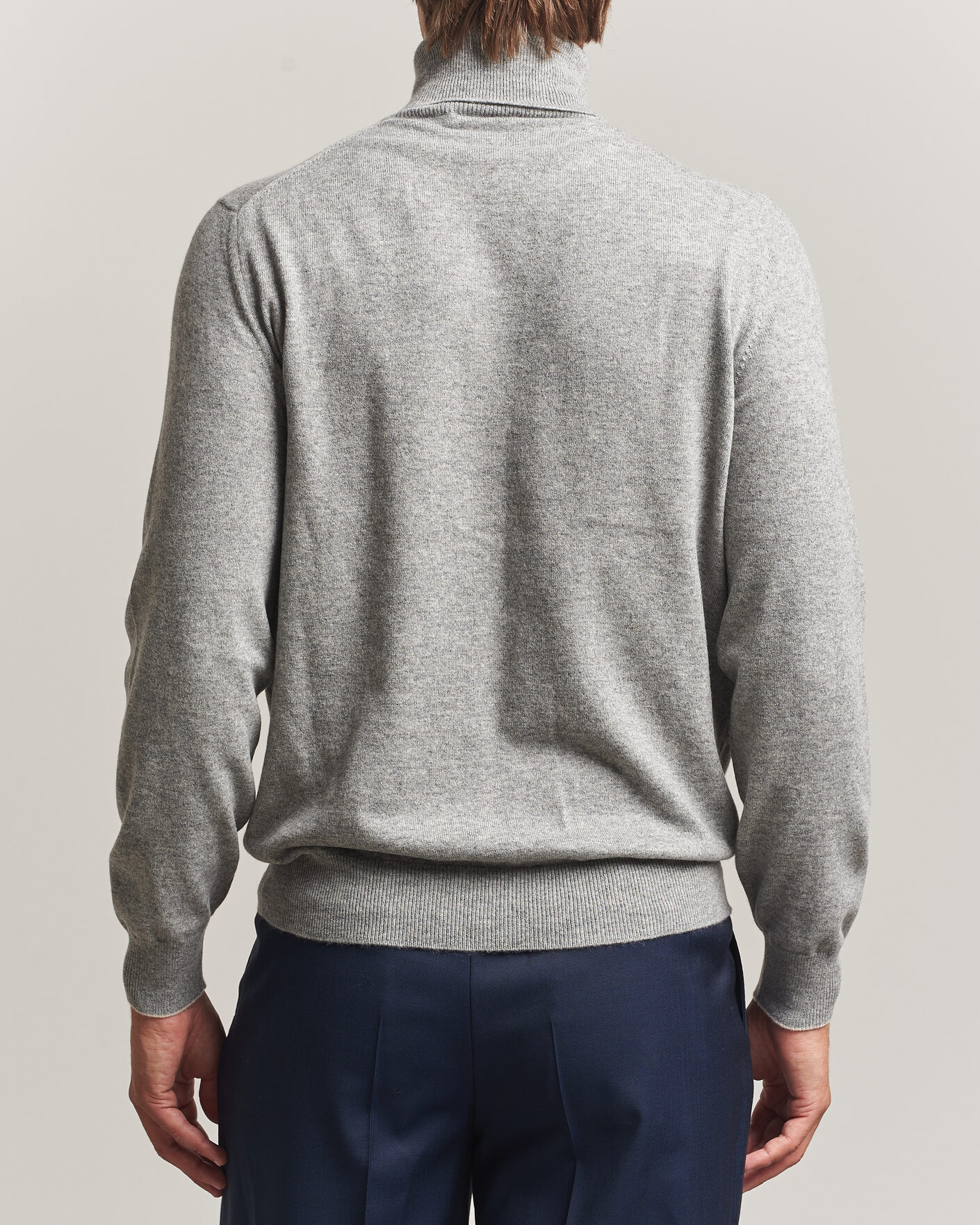Heren | Truien | Brunello Cucinelli | 2 Ply Cashmere Rollneck Grey Melange