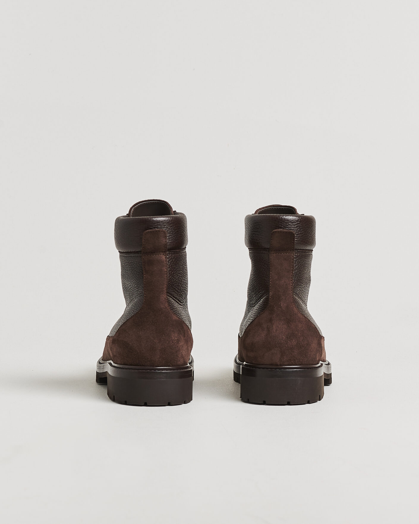 Homme | Bottes | Brunello Cucinelli | Lace Up Boots Dark Brown