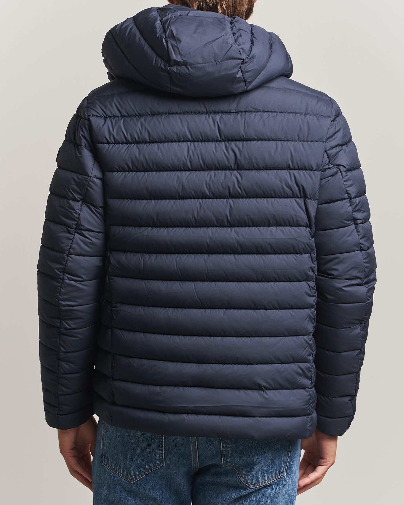 Homme | Manteaux Et Vestes | Save The Duck | Juncus Matt Lightweight Hood Jacket Blue Black