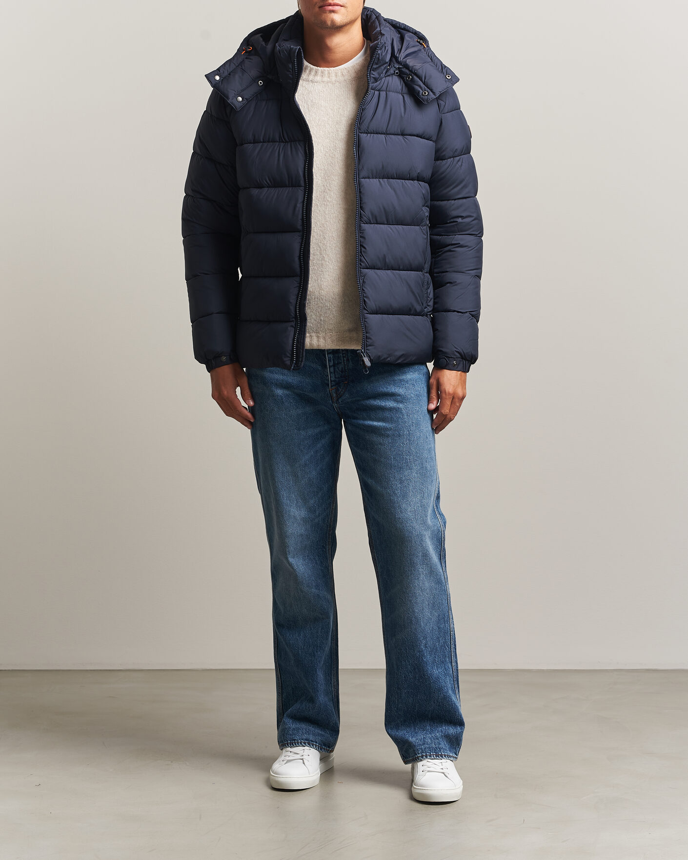 Homme | Manteaux Et Vestes | Save The Duck | Boris Matt Padded Puffer Blue Black