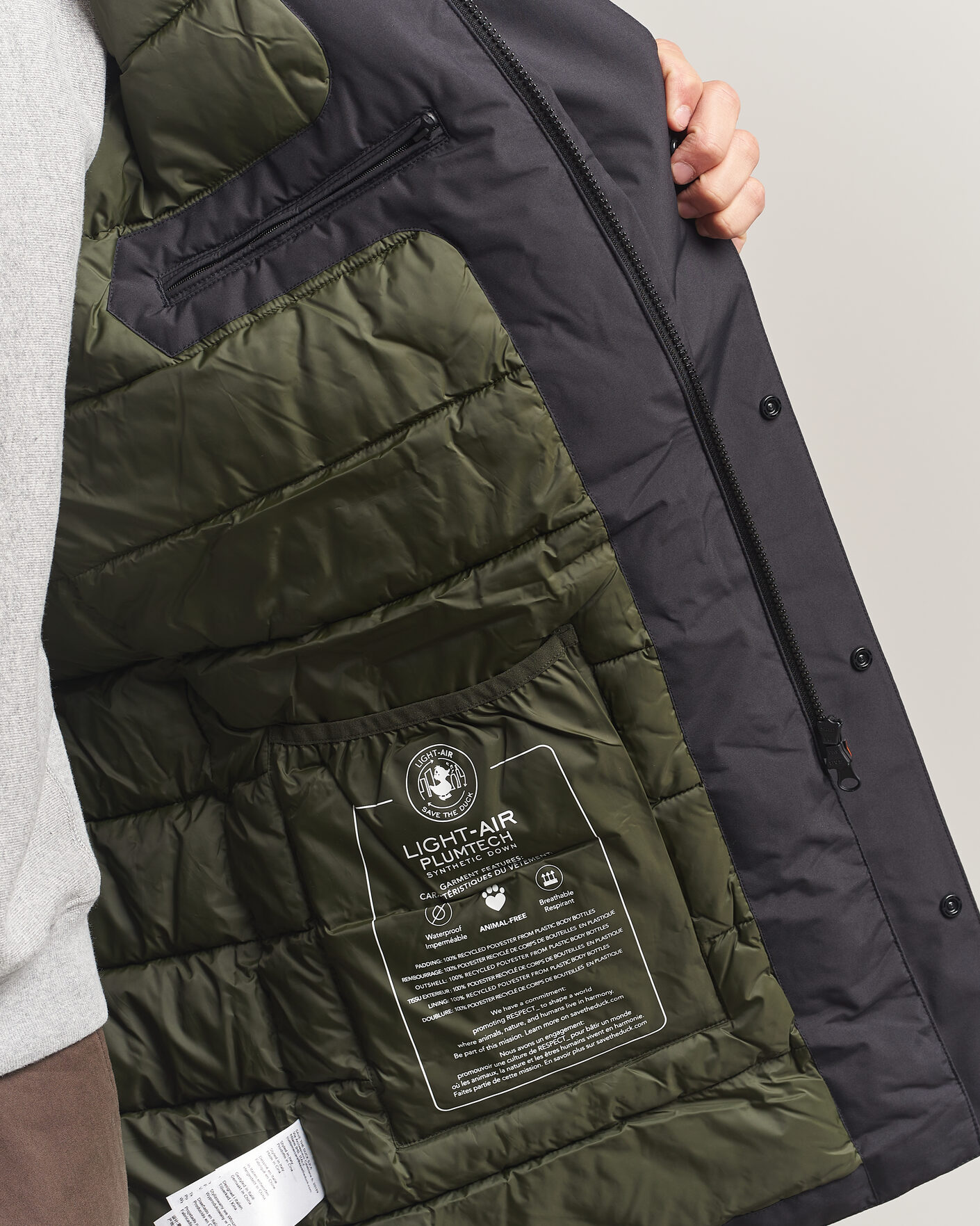Homme | Manteaux Et Vestes | Save The Duck | Arctic Gregoire Down Coat Black