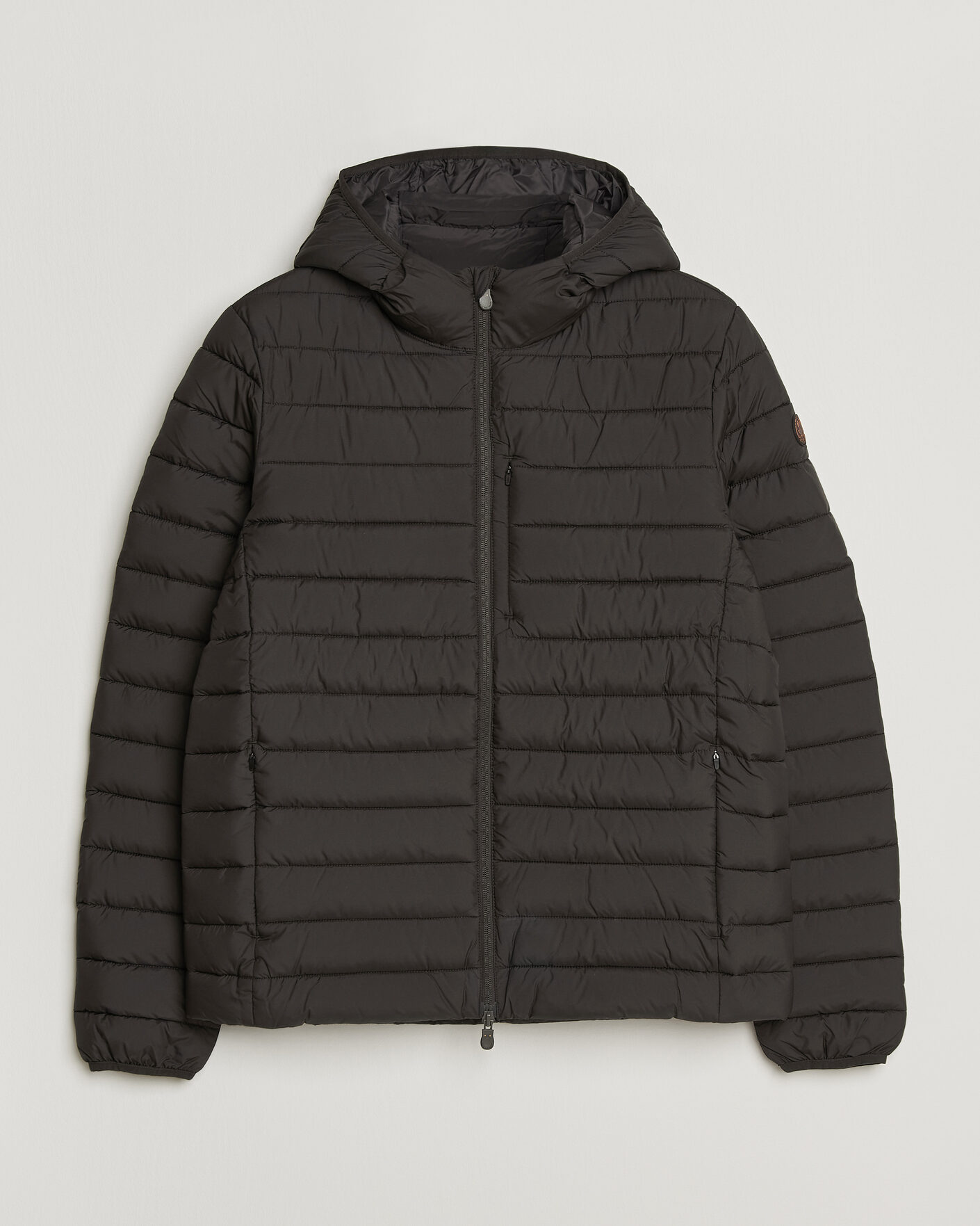 Homme | Manteaux Et Vestes | Save The Duck | Juncus Matt Lightweight Hood Jacket Brown Black