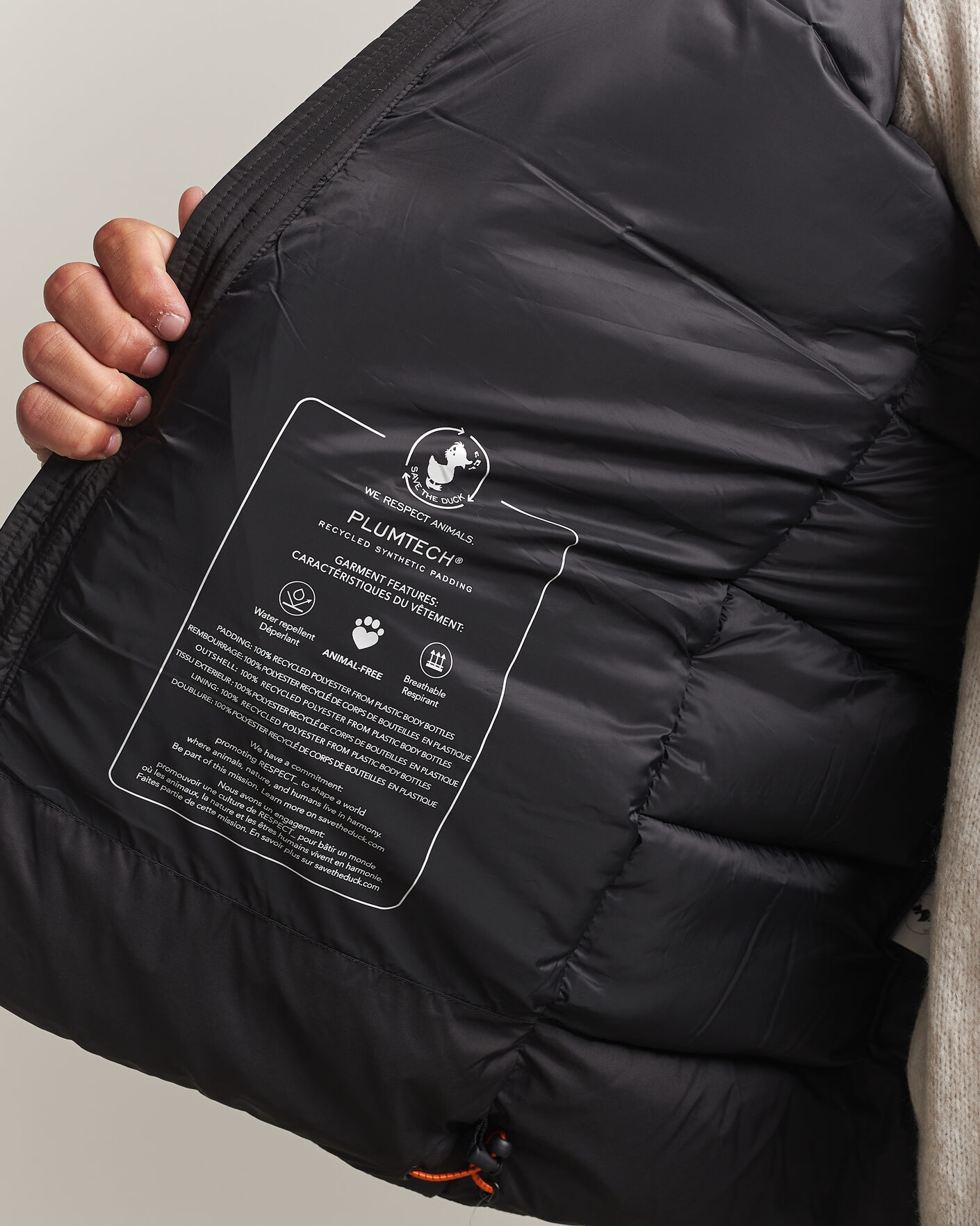 Homme | Manteaux Et Vestes | Save The Duck | Boris Matt Padded Puffer Black