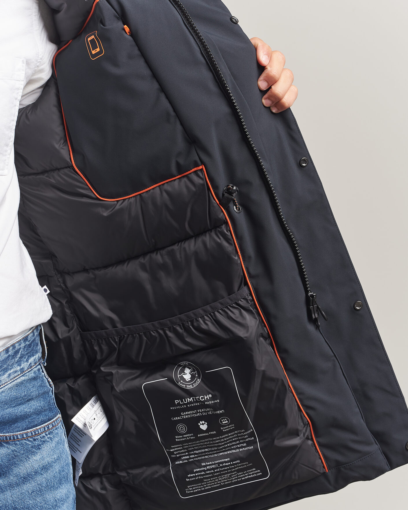 Heren | Jassen | Save The Duck | Wilson Arctic Parka Black
