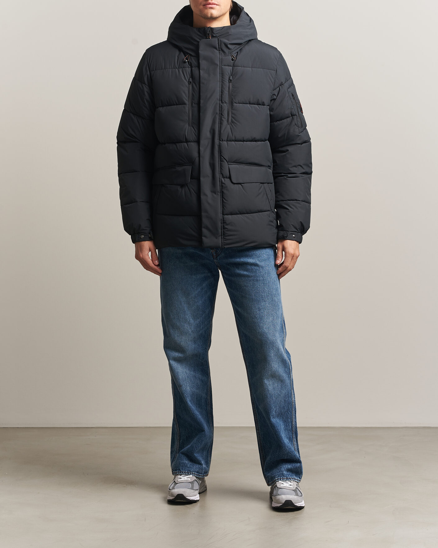 Heren | Jassen | Save The Duck | Espel Short Arctic Parka Black