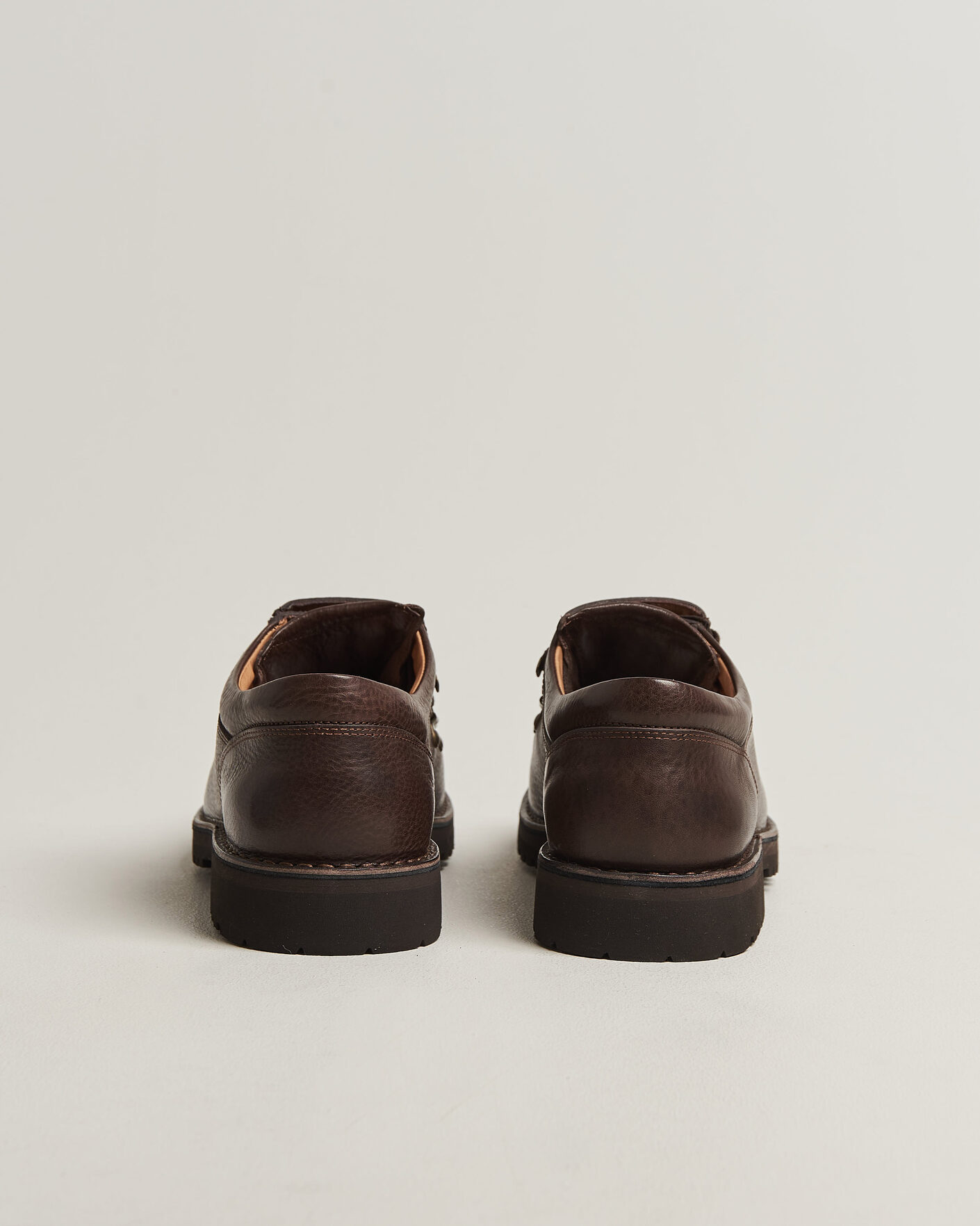 Homme | Bottes | Fracap | M121 Low Grain Leather Boot Dark Brown