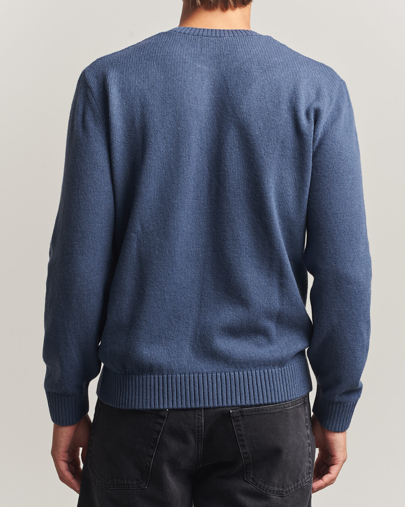 Heren | Truien | Colorful Standard | Classic Merino Wool Crew Neck Petrol Blue