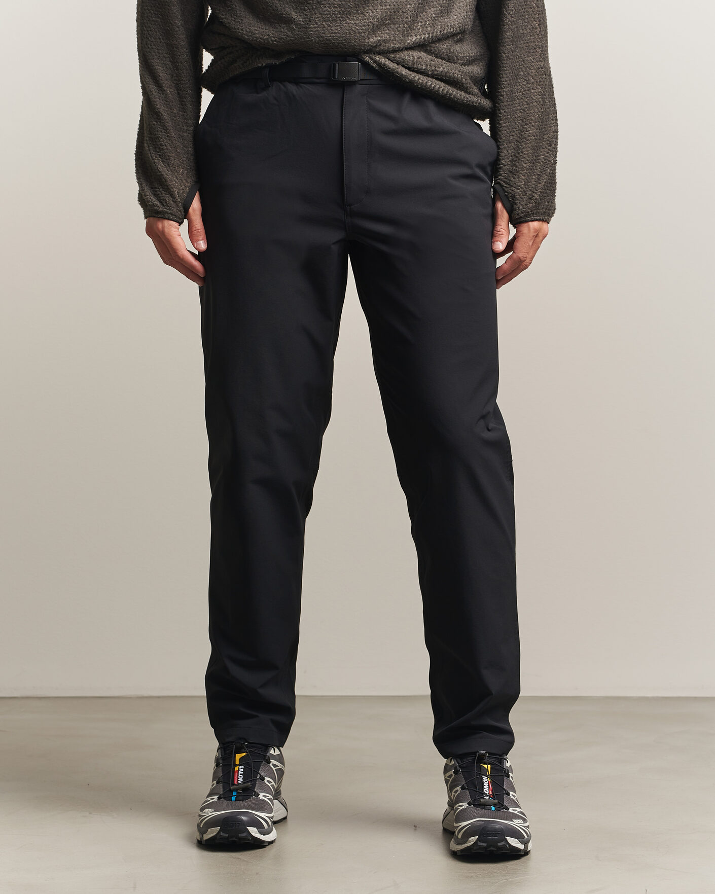 Homme | Pantalons | Snow Peak | Water-Repellent Stretch Tapered Pants Black