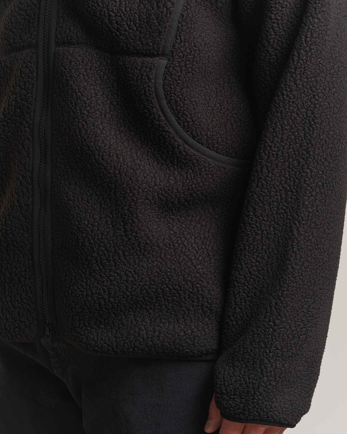 Heren | Jassen | Snow Peak | Thermal Boa Fleece Jacket Black