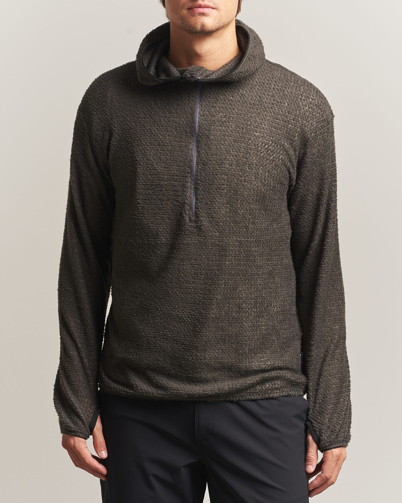 Heren | Truien | Snow Peak | Alpha Direct 90 Hoodie Charcoal