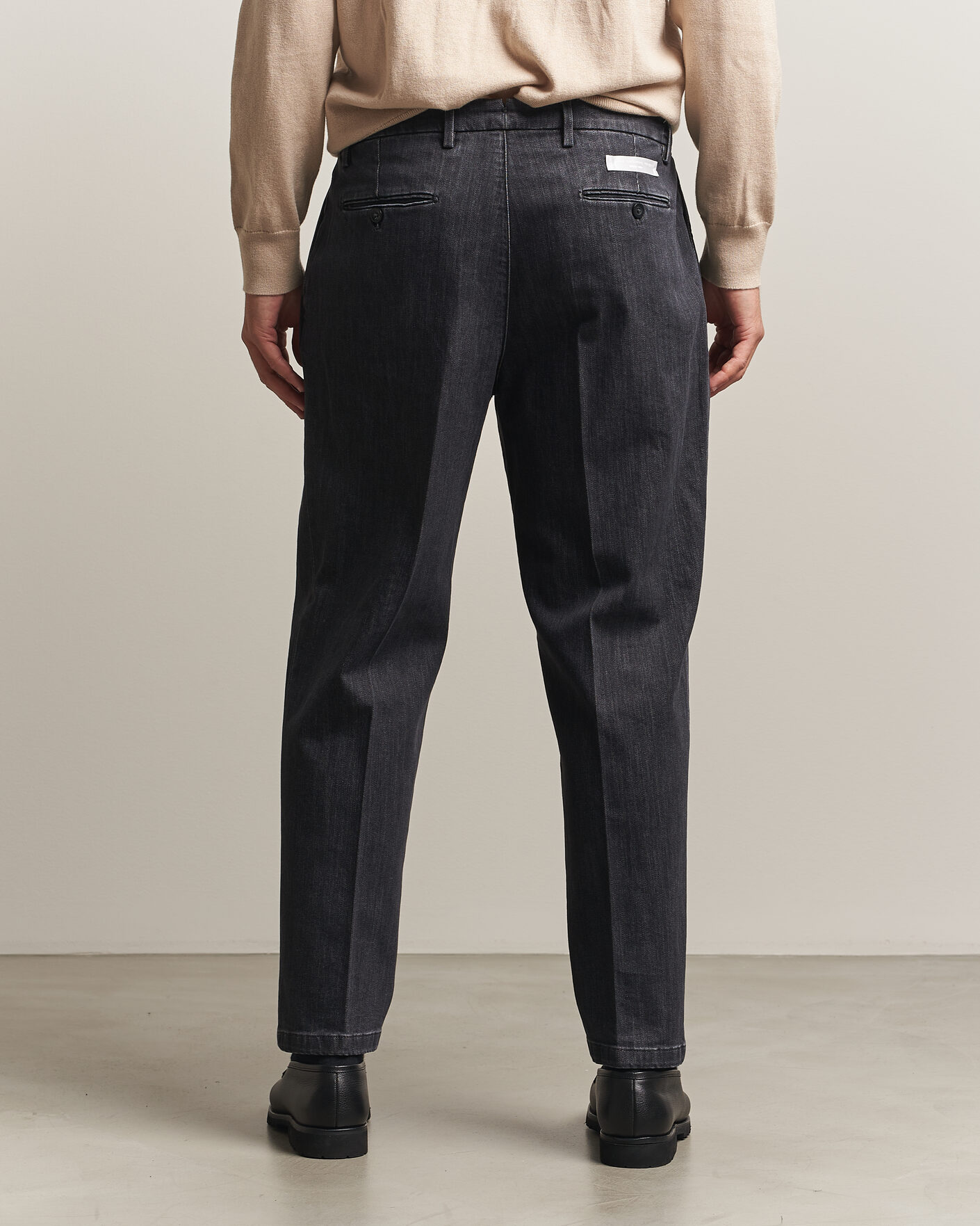 Homme | Pantalons | Briglia 1949 | Portobello Loose Fit Denim Trousers Grey