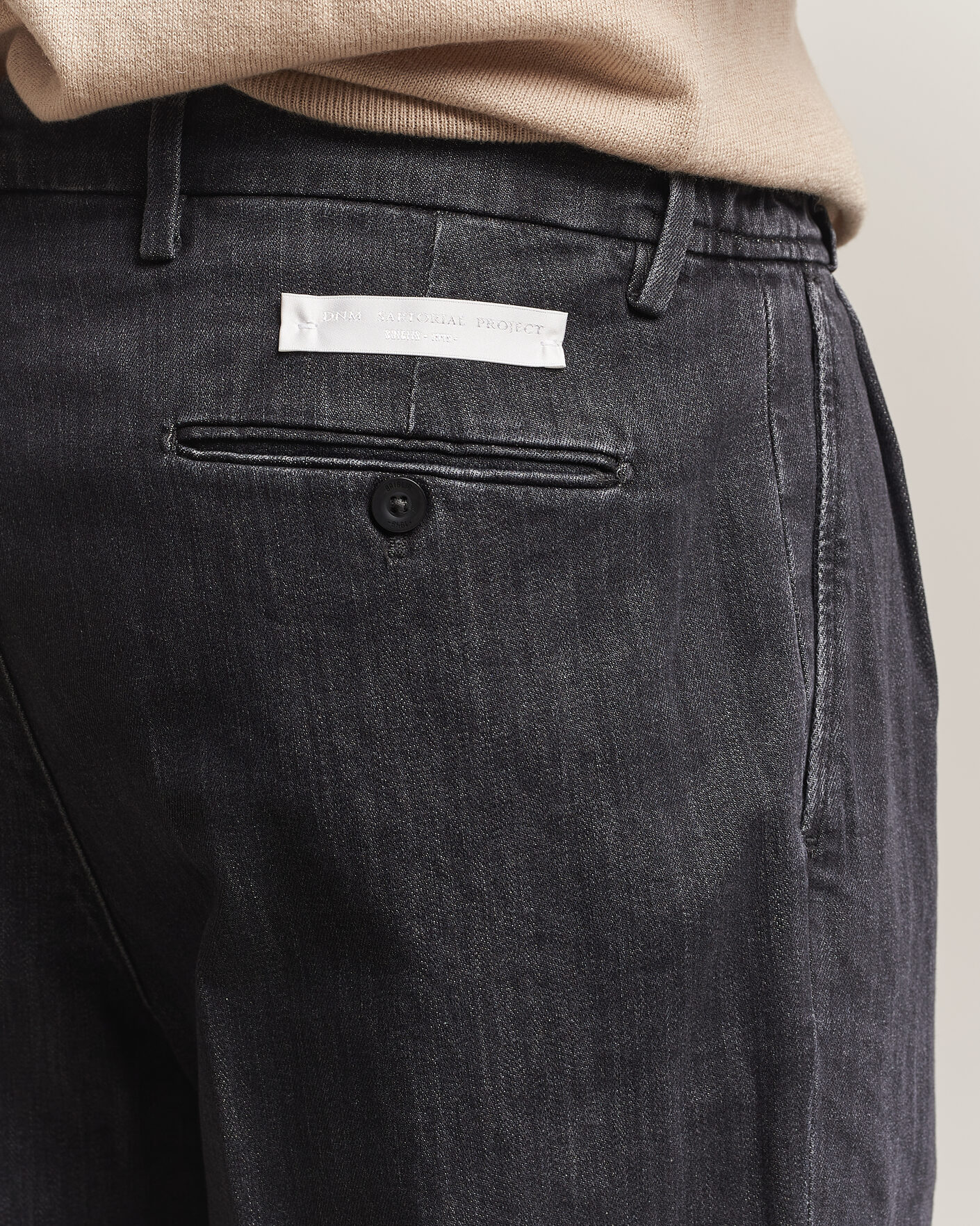 Homme | Pantalons | Briglia 1949 | Portobello Loose Fit Denim Trousers Grey
