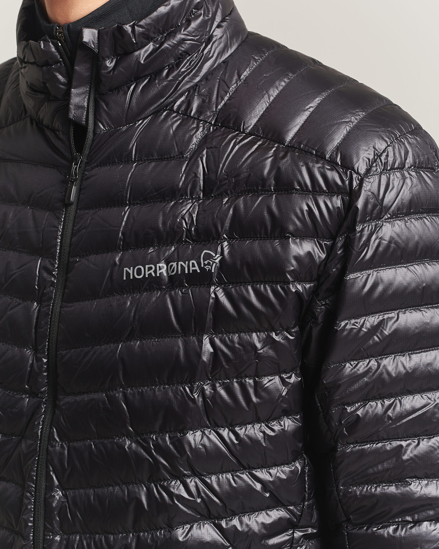 Heren | Jassen | Norrøna | Trollveggen Down 800 Super Light Jacket Caviar Black