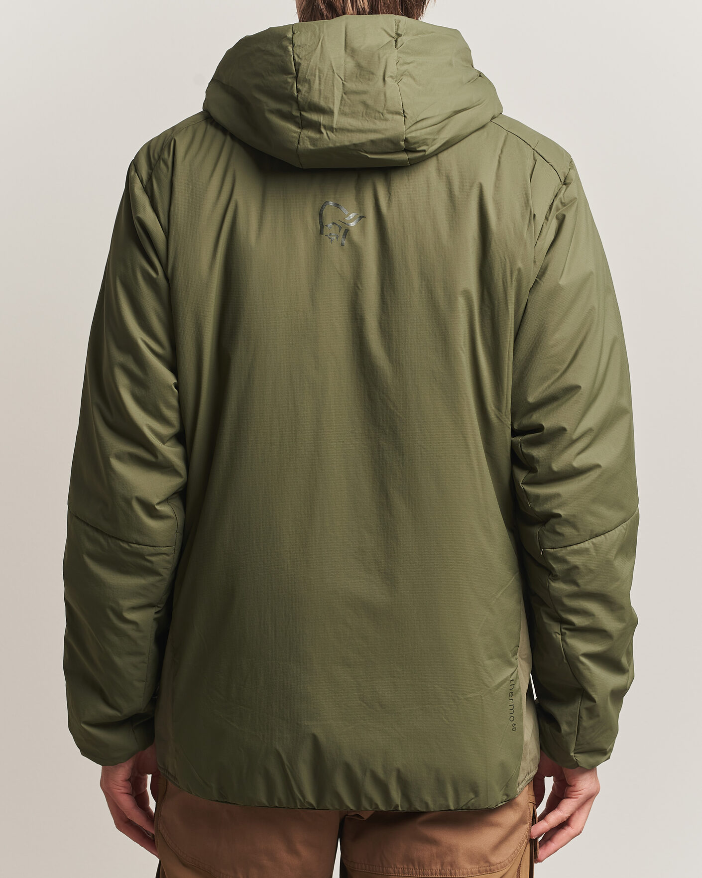Heren | Jassen | Norrøna | Femund Thermo Zip Hood Olive Night