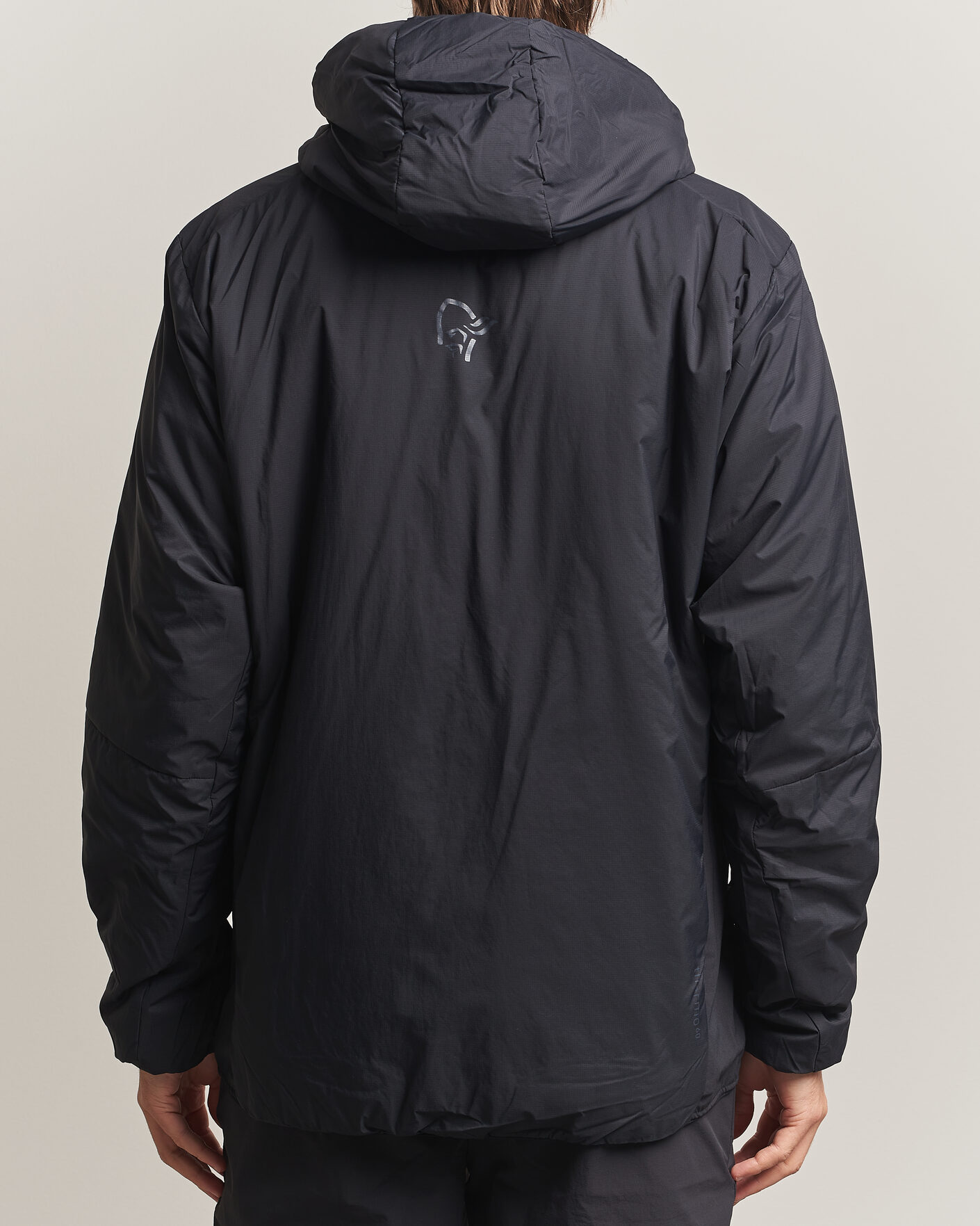Heren | Jassen | Norrøna | Femund Thermo Zip Hood Caviar Black