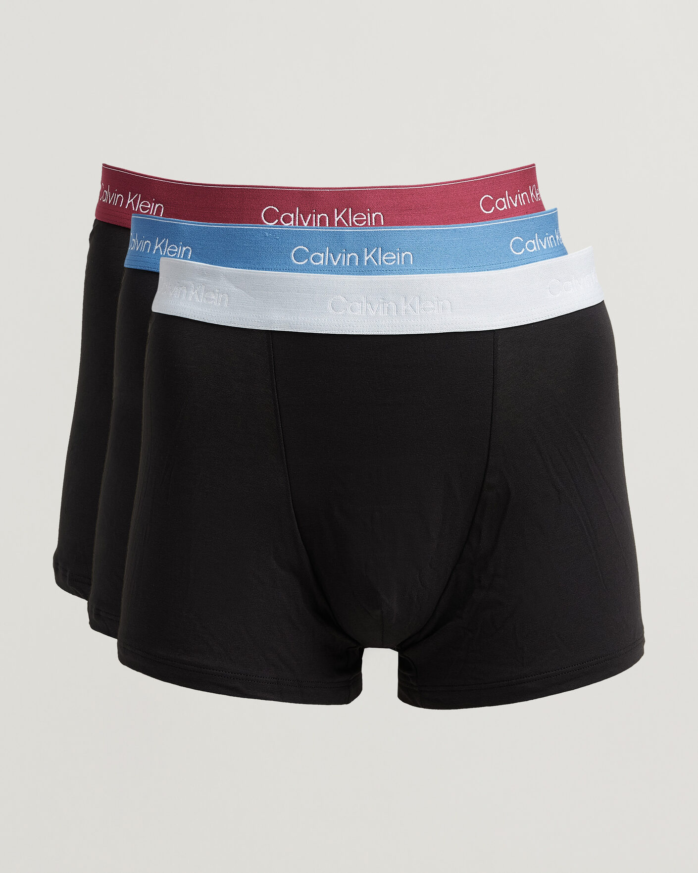 Heren | Ondergoed | Calvin Klein | 3-Pack Icon Cotton Stretch Relaxed Trunk Black