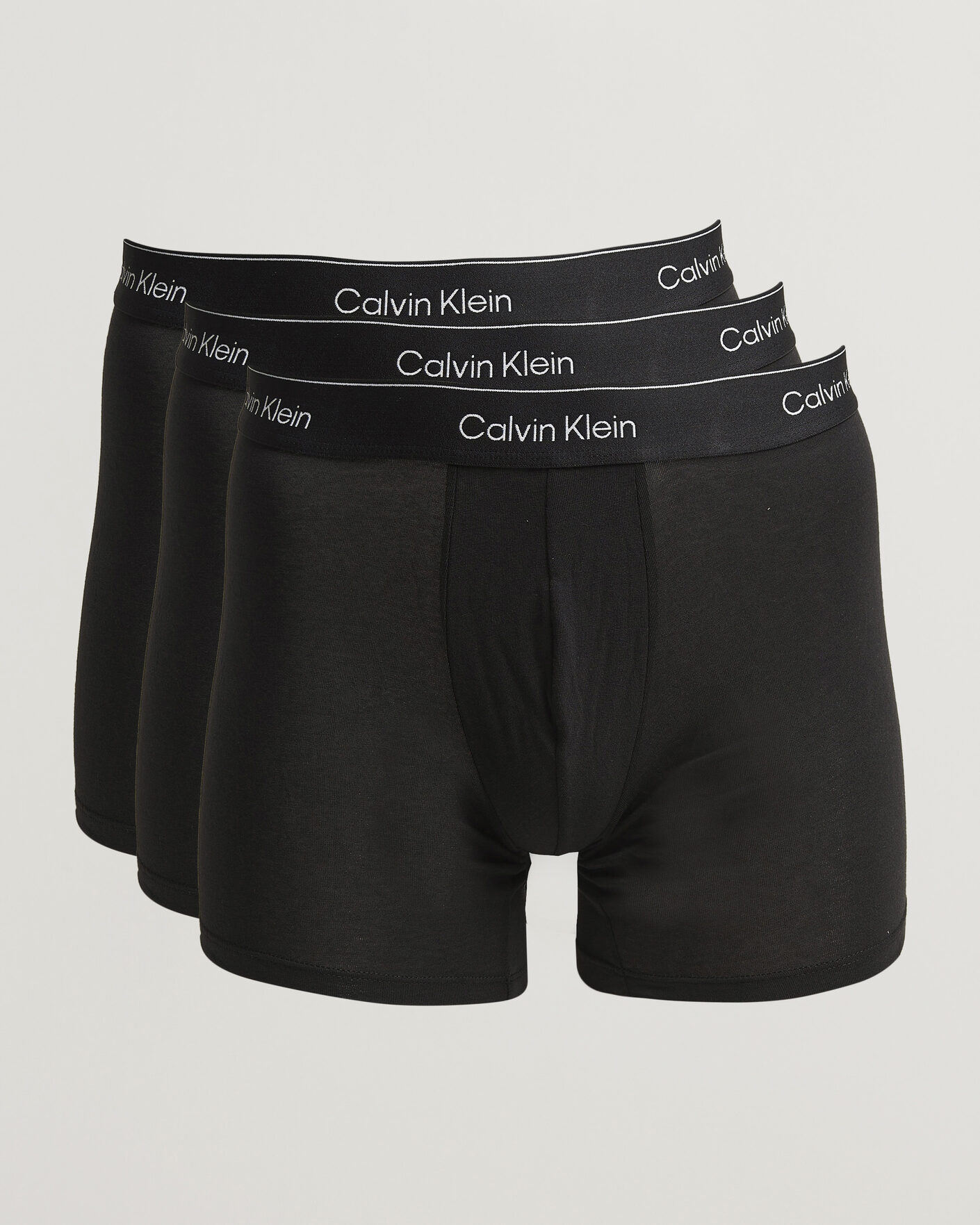 Heren | Ondergoed | Calvin Klein | 3-Pack Icon Cotton Stretch Boxer Brief Black