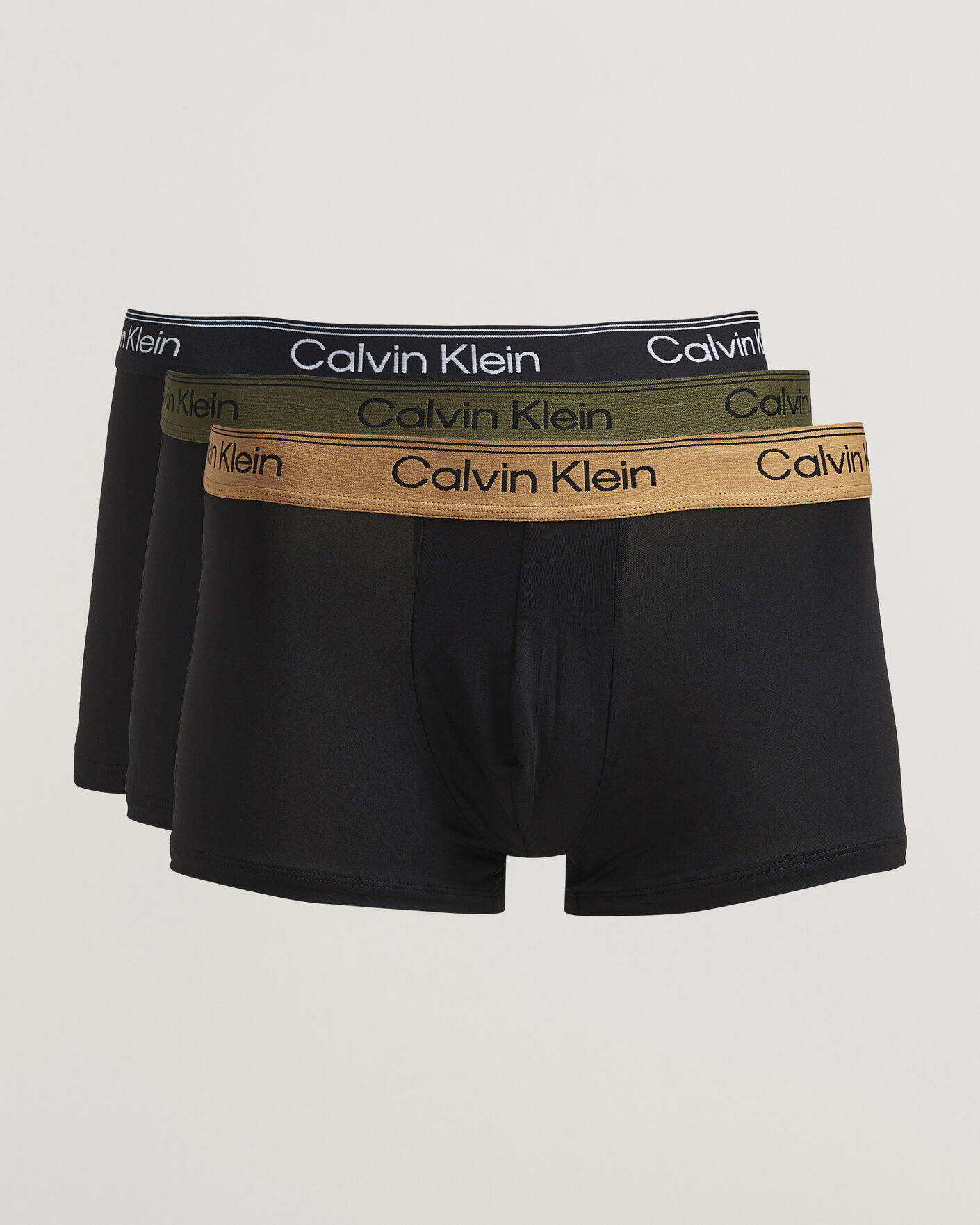 Homme | Sous-Vêtements Et Chaussettes | Calvin Klein | 3-Pack Micro Stretch Trunk Black