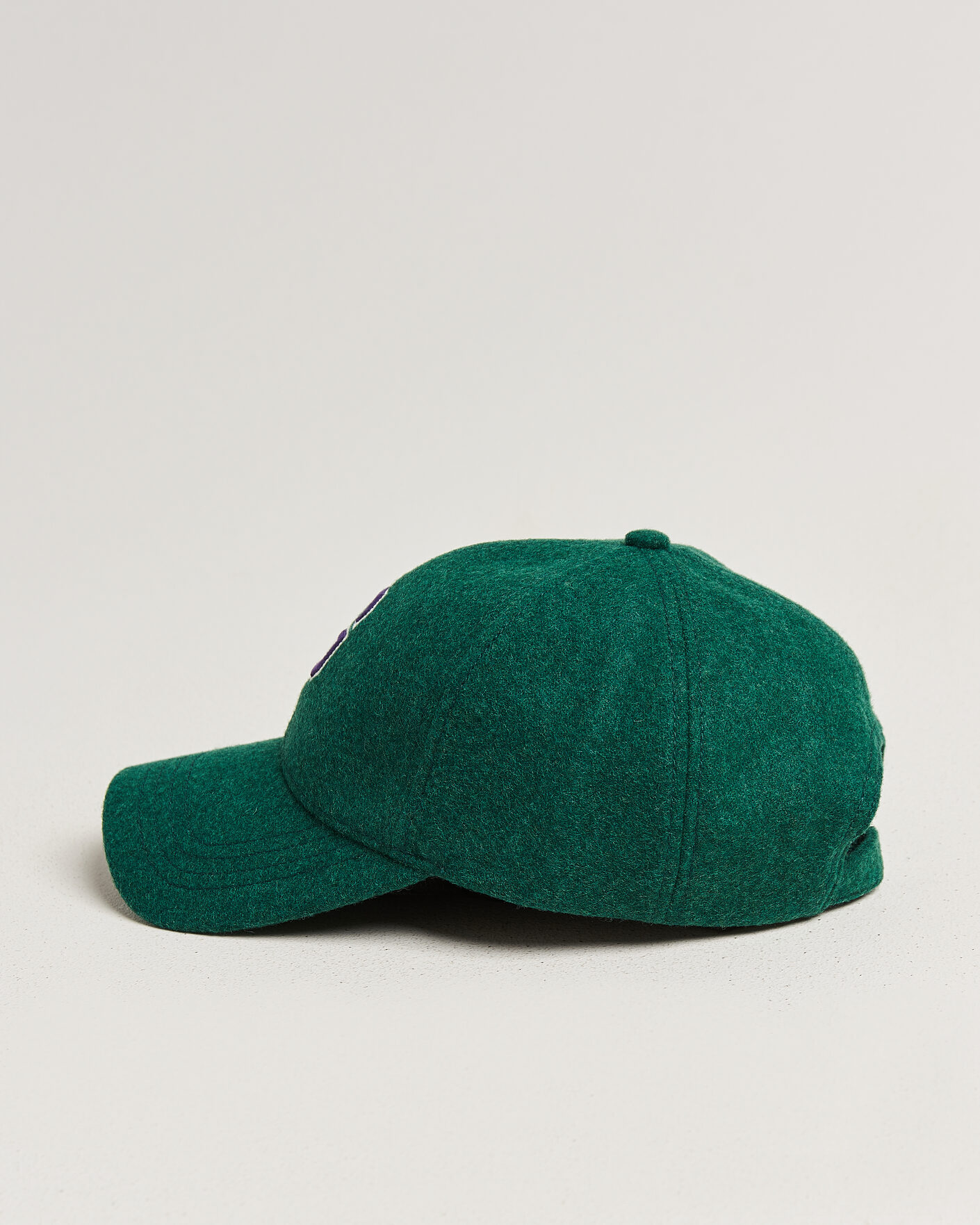 Homme | Bobs Et Casquettes | Gant | G Badge Wool Melton Cap Dark Emerald