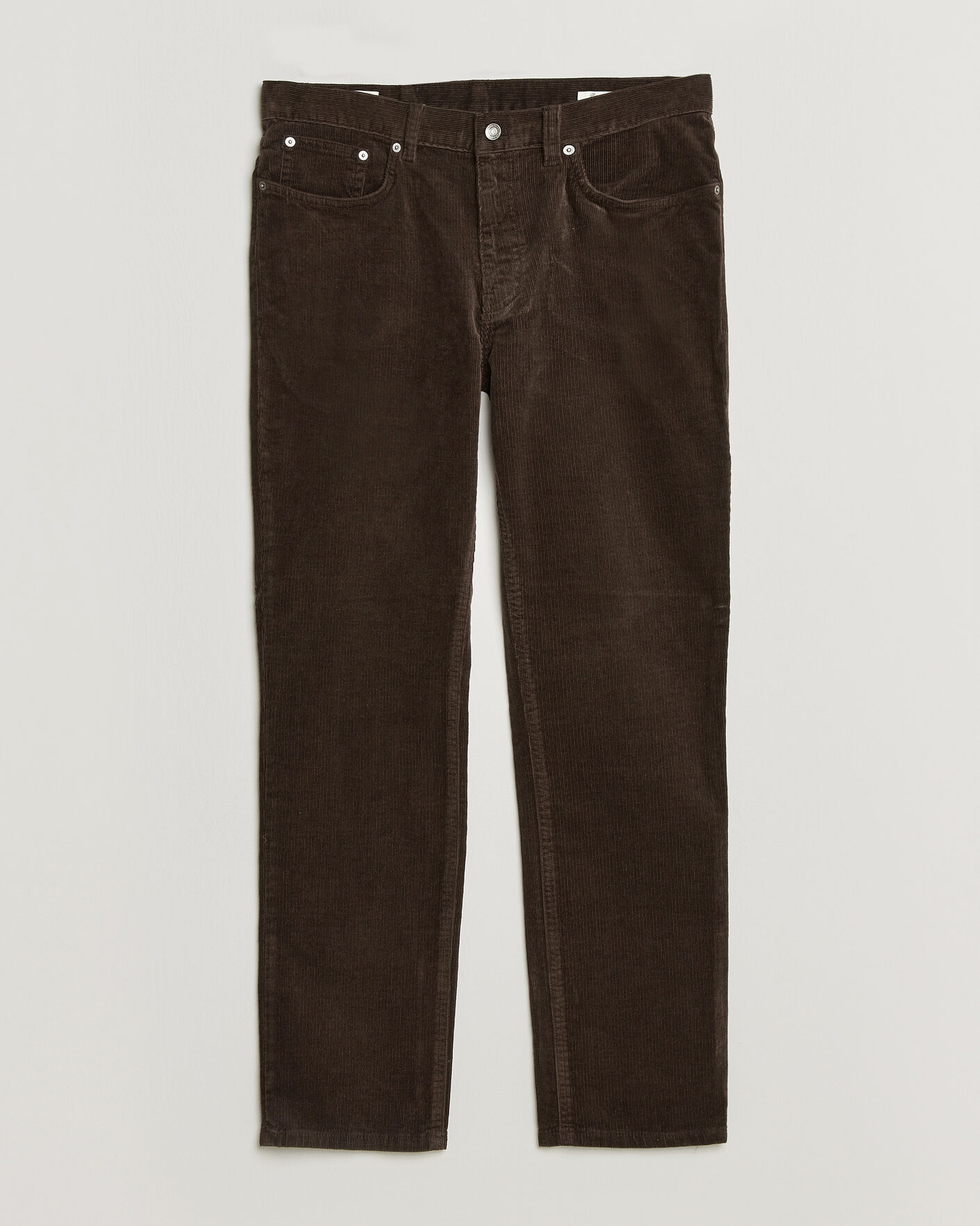 Homme | Pantalons | Gant | Regular Fit Corduroy 5-Pocket Pants Black Brown