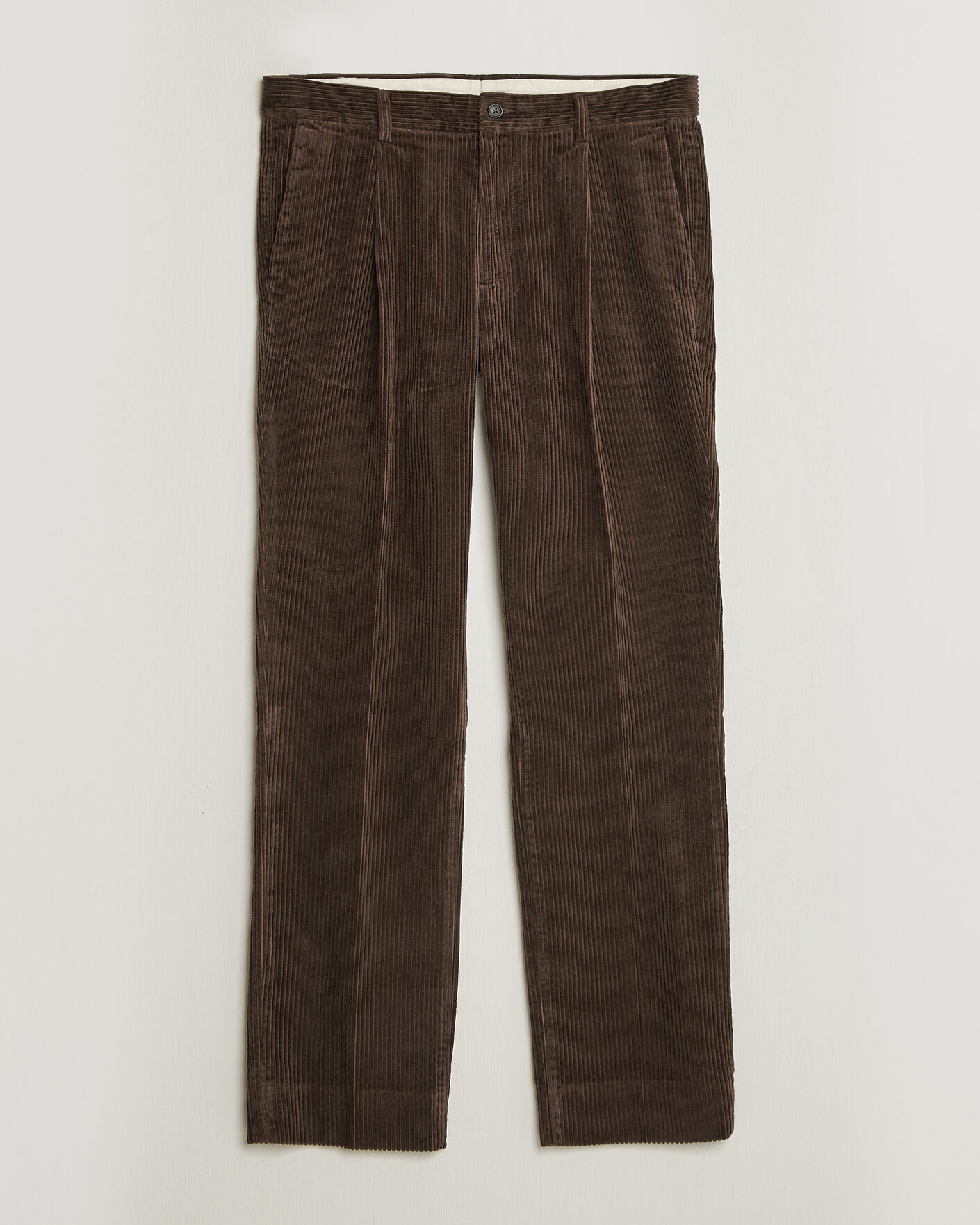 Homme | Pantalons | Gant | Corduroy Trousers Black Brown