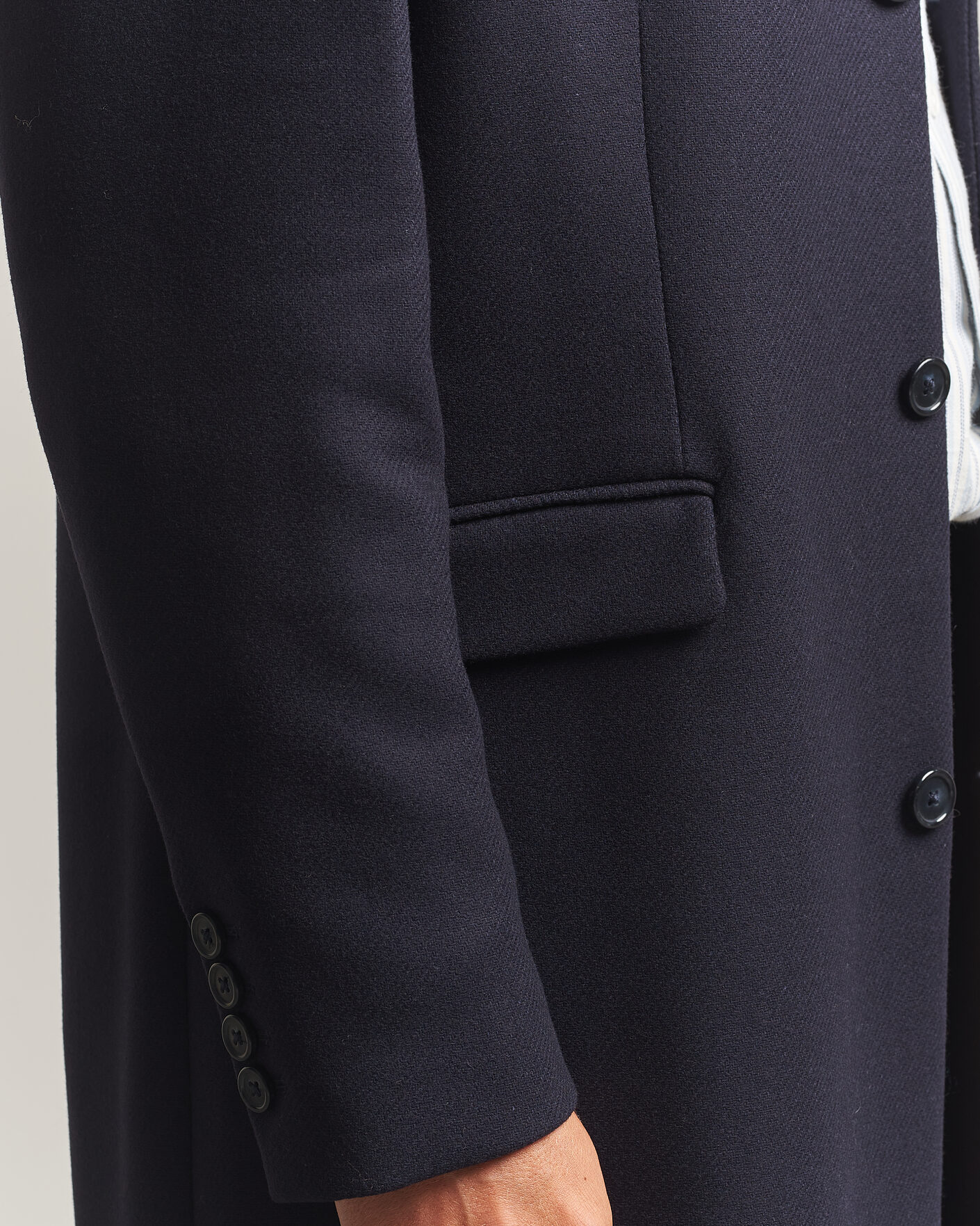 Homme | Manteaux Et Vestes | Gant | Classic Wool/Cashmere Coat Evening Blue