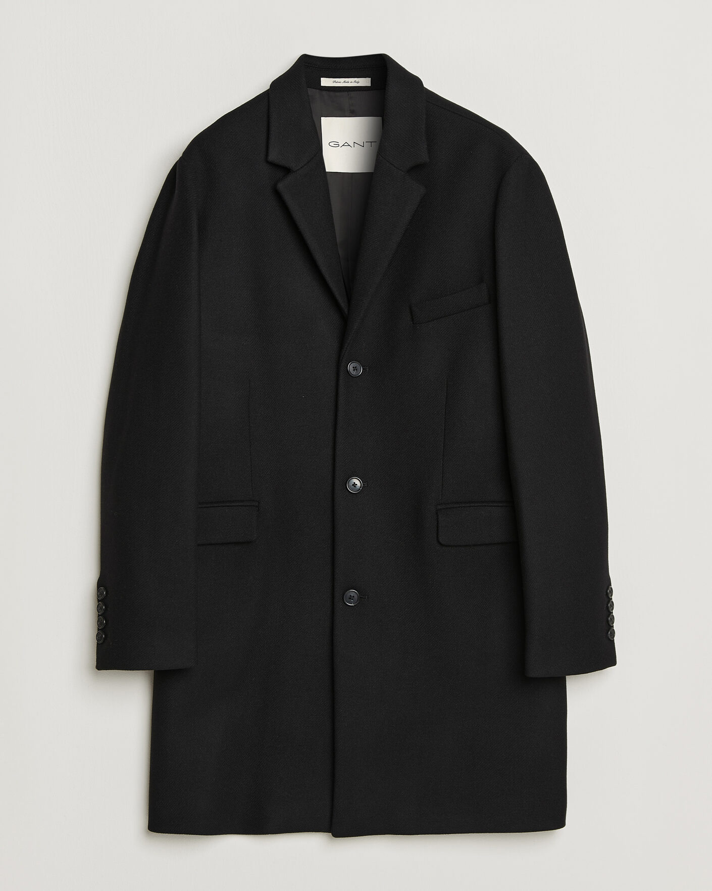 Homme | Manteaux Et Vestes | Gant | Classic Wool/Cashmere Coat Black
