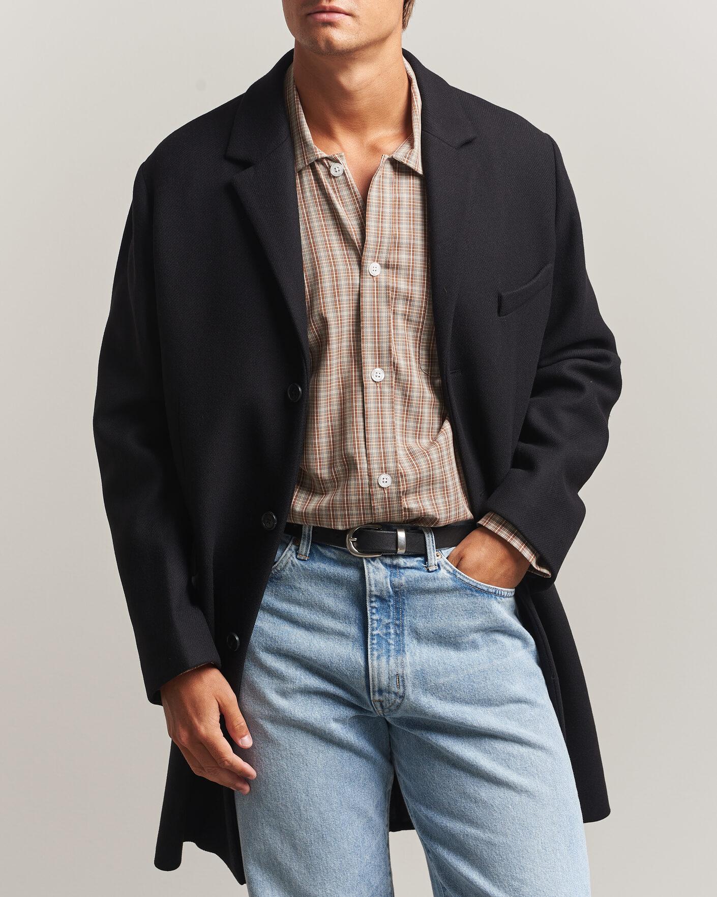 Homme | Manteaux Et Vestes | Gant | Classic Wool/Cashmere Coat Black