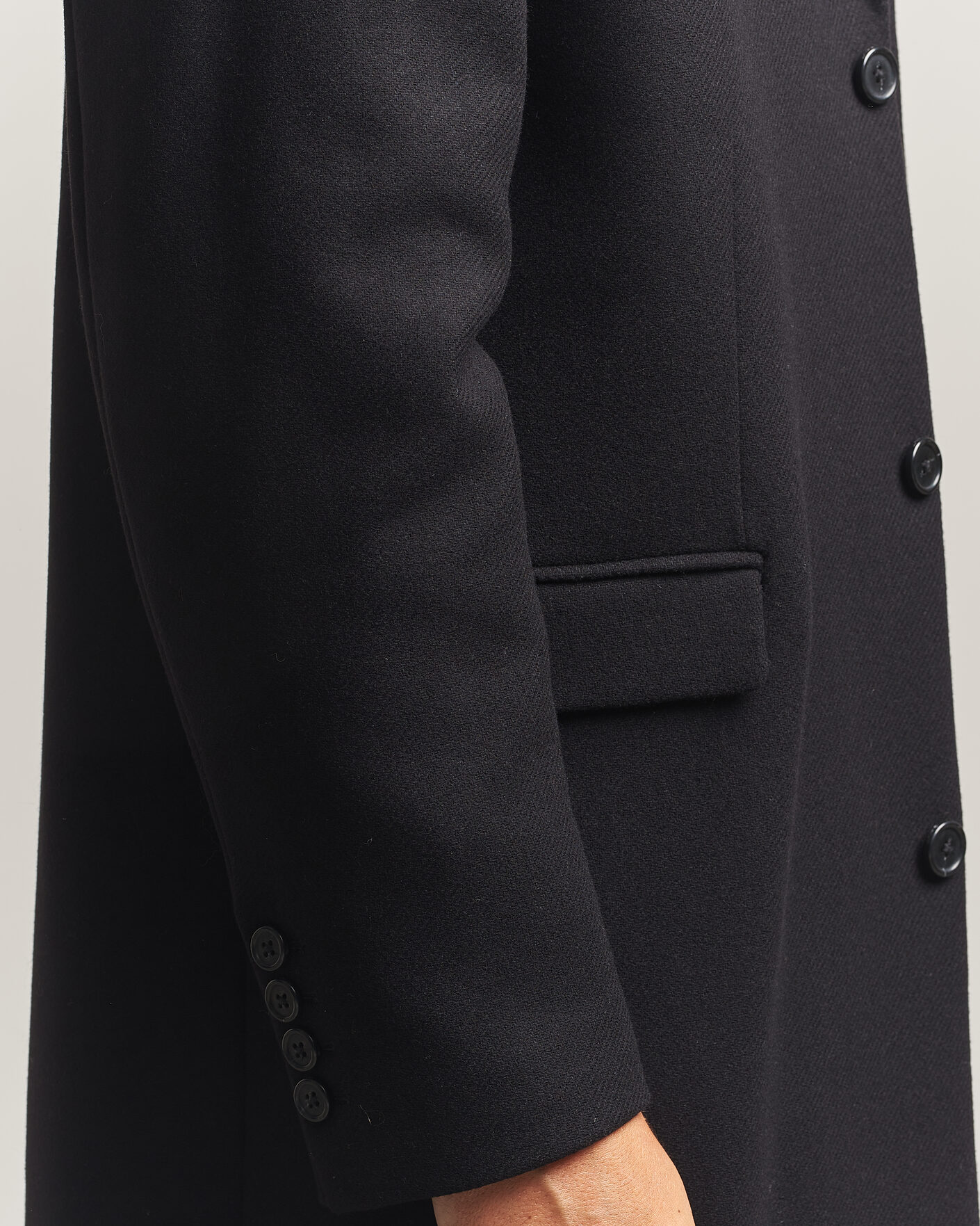 Homme | Manteaux Et Vestes | Gant | Classic Wool/Cashmere Coat Black