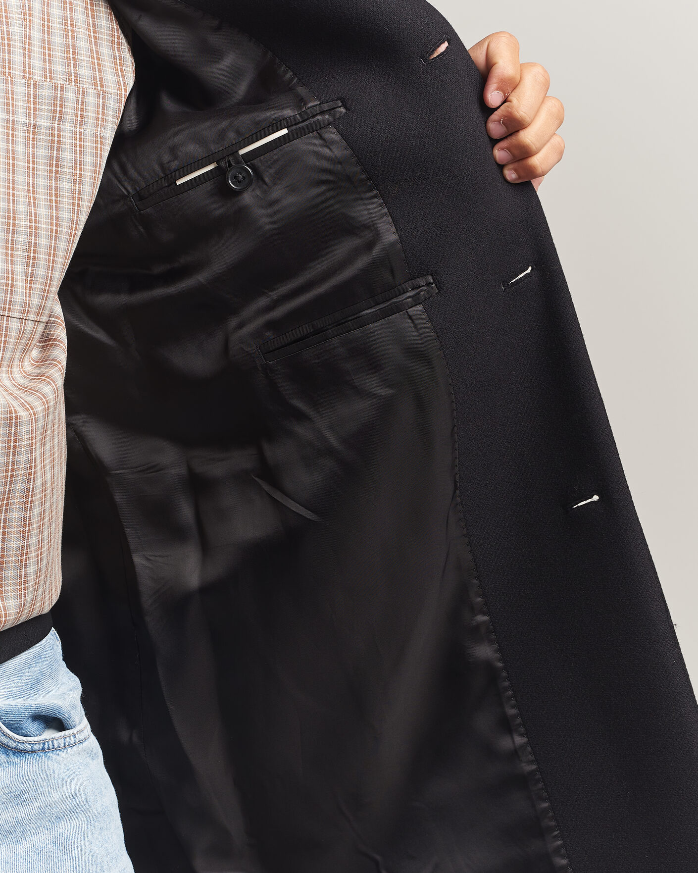 Homme | Manteaux Et Vestes | Gant | Classic Wool/Cashmere Coat Black