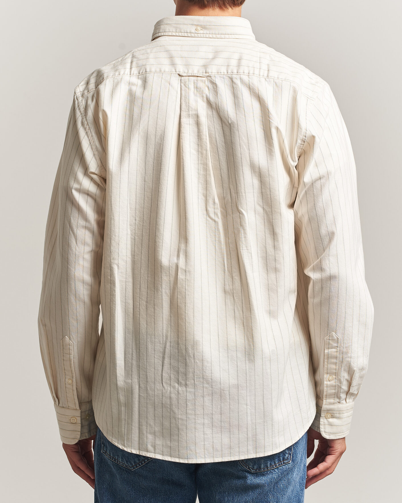 Homme | Chemises | Gant | Regular Fit Archive Oxford Striped Shirt Cream