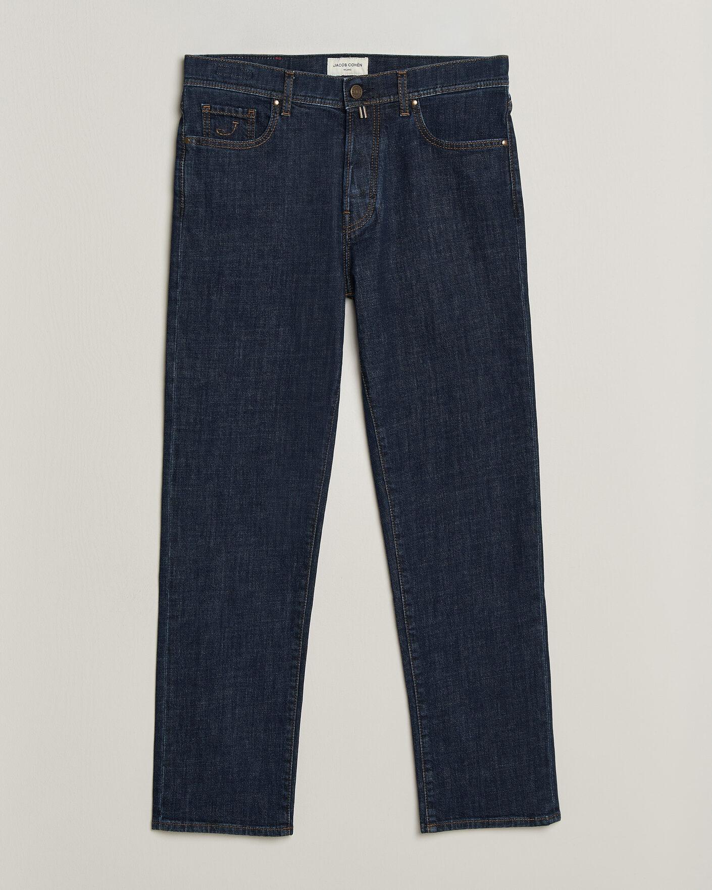 Homme | Jeans | Jacob Cohën | Edos Regular Straight Fit Jeans Dark Blue