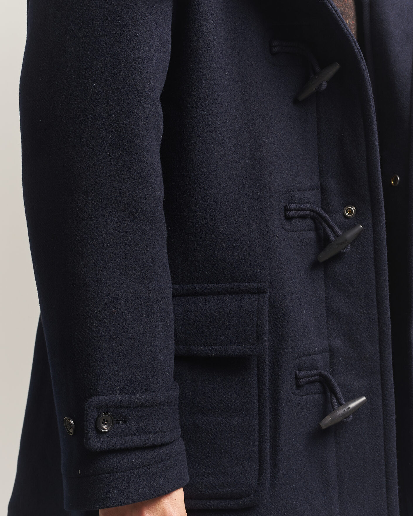 Homme | Manteaux Et Vestes | Gant | Classic Wool Duffle Coat Evening Blue