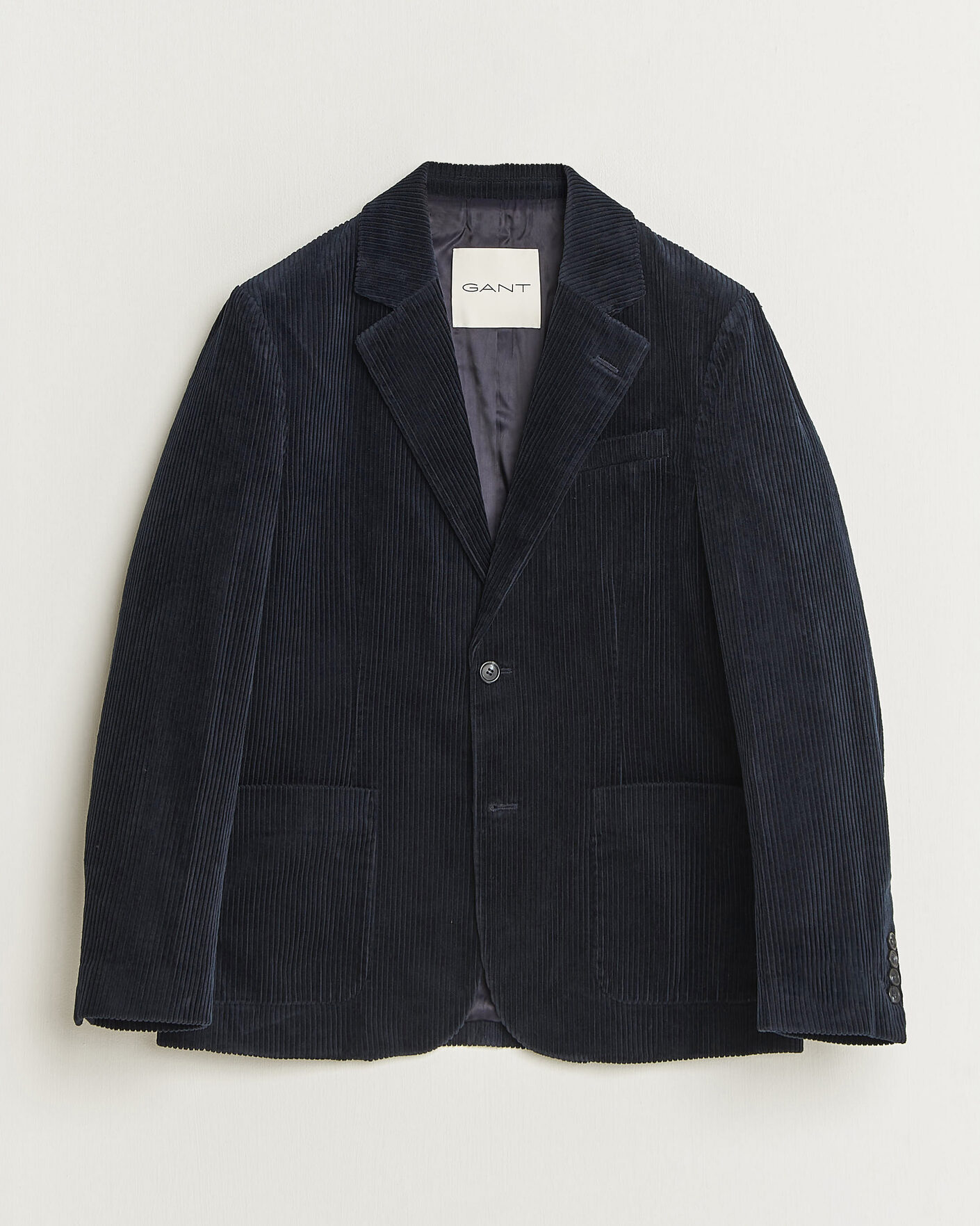 Heren | Blazers | Gant | Corduroy Blazer Evening Blue
