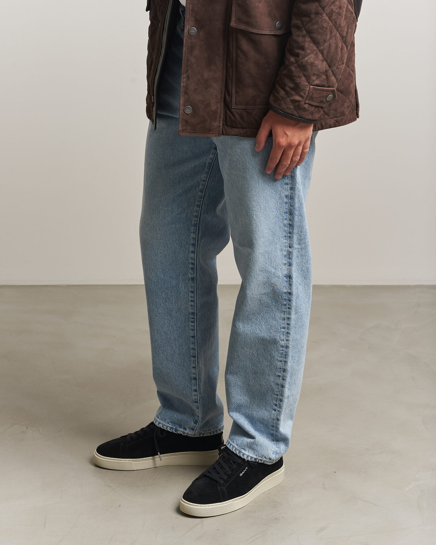 Homme | Baskets | Gant | Mc Julien Suede Sneaker Black
