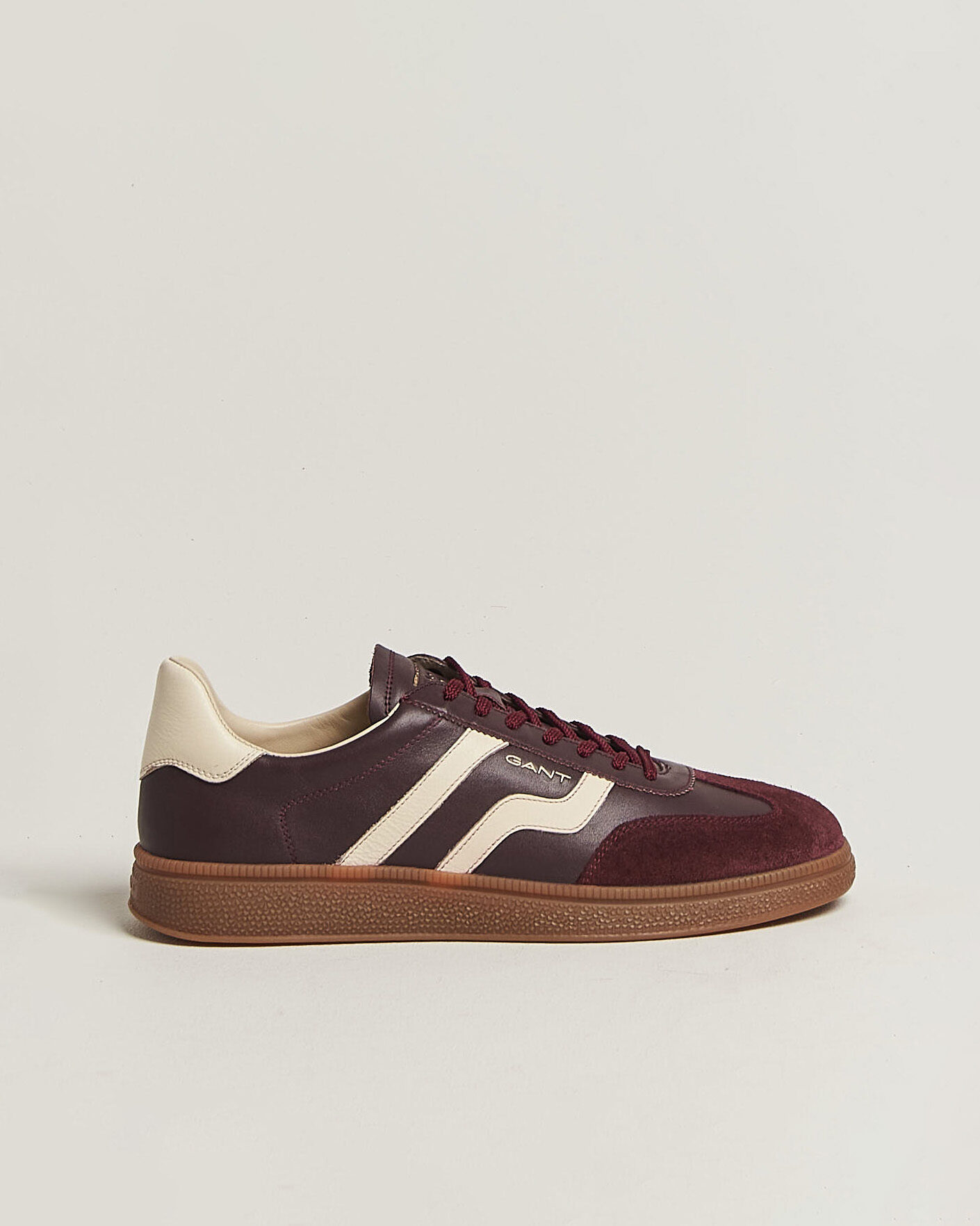 Heren | Sneakers | Gant | Cuzmo Leather/Suede Sneaker Port Wine