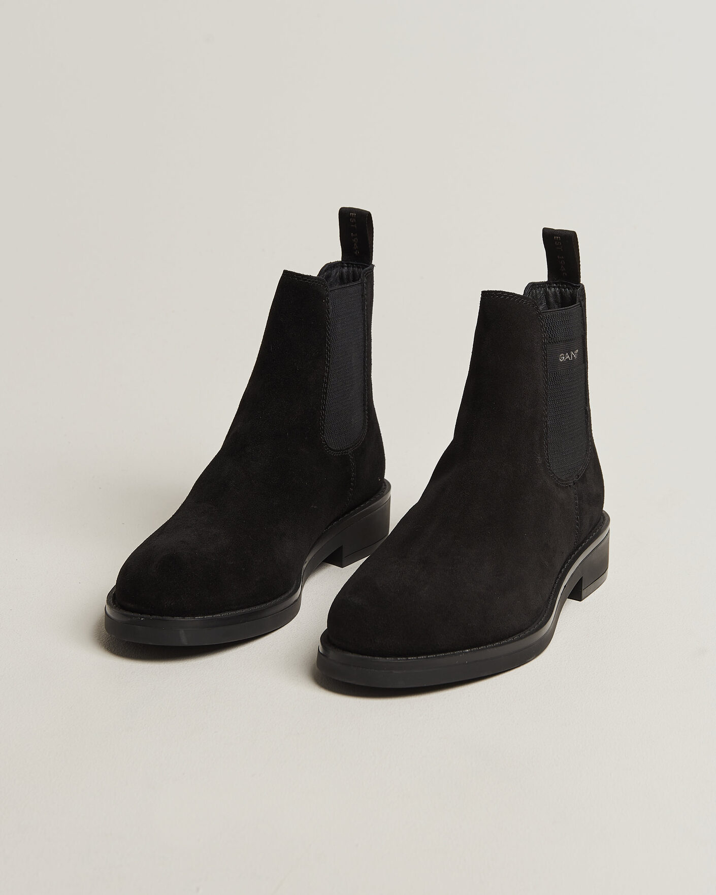 Homme | Bottes | Gant | Prepdale Suede Chelsea Boot Black