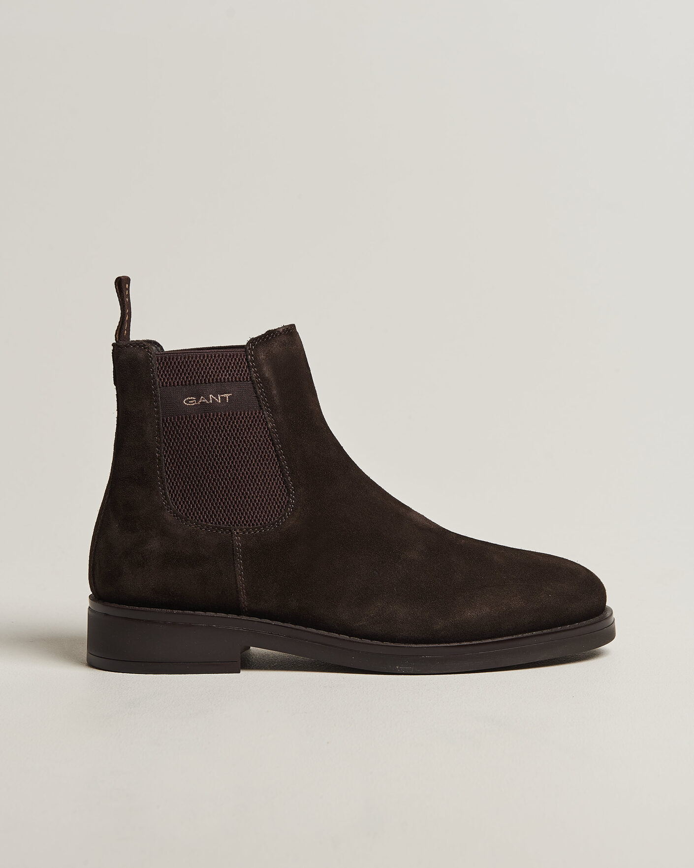 Heren | Laarzen | Gant | Prepdale Suede Chelsea Boot Espresso Brown