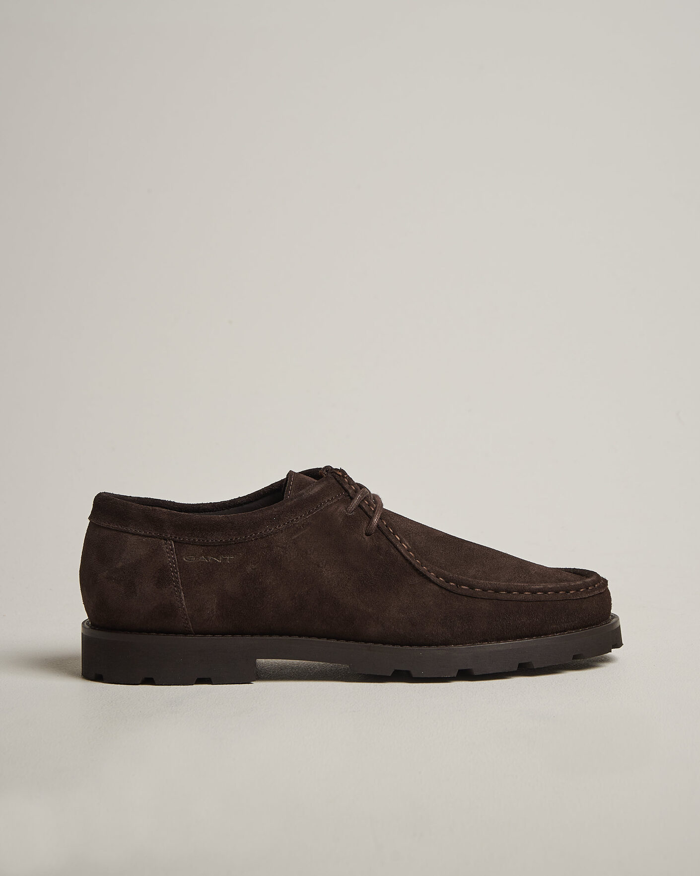 Heren | Derby schoenen | Gant | Tratton Suede Derby Espresso Brown