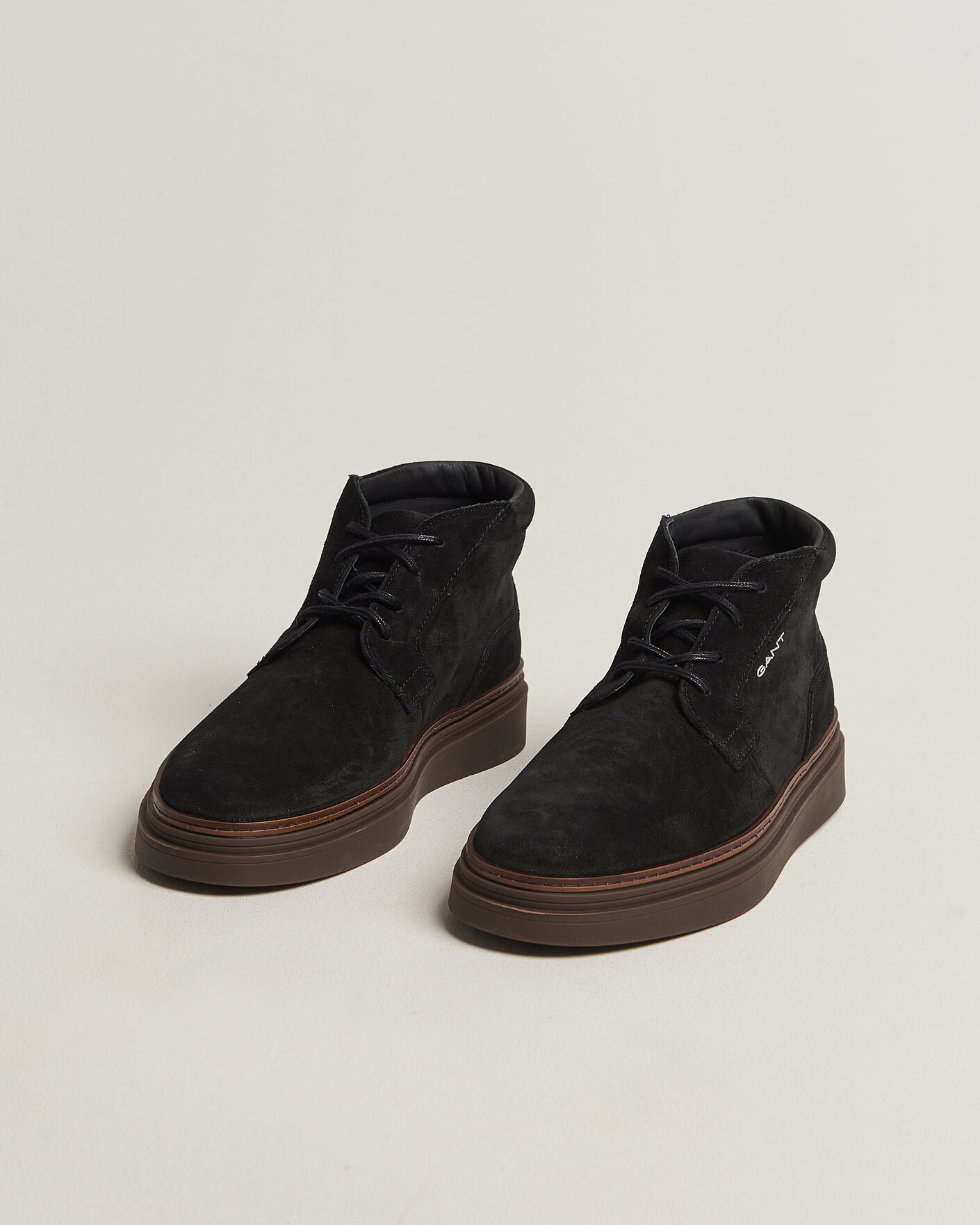 Heren | Laarzen | Gant | Kinzoon Suede Chukka Boot Black