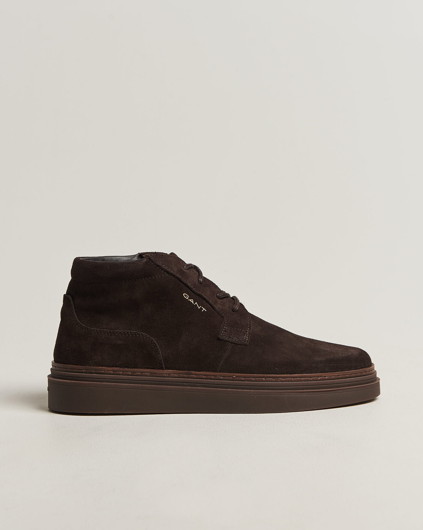 Heren | Laarzen | Gant | Kinzoon Suede Chukka Boot Espresso Brown