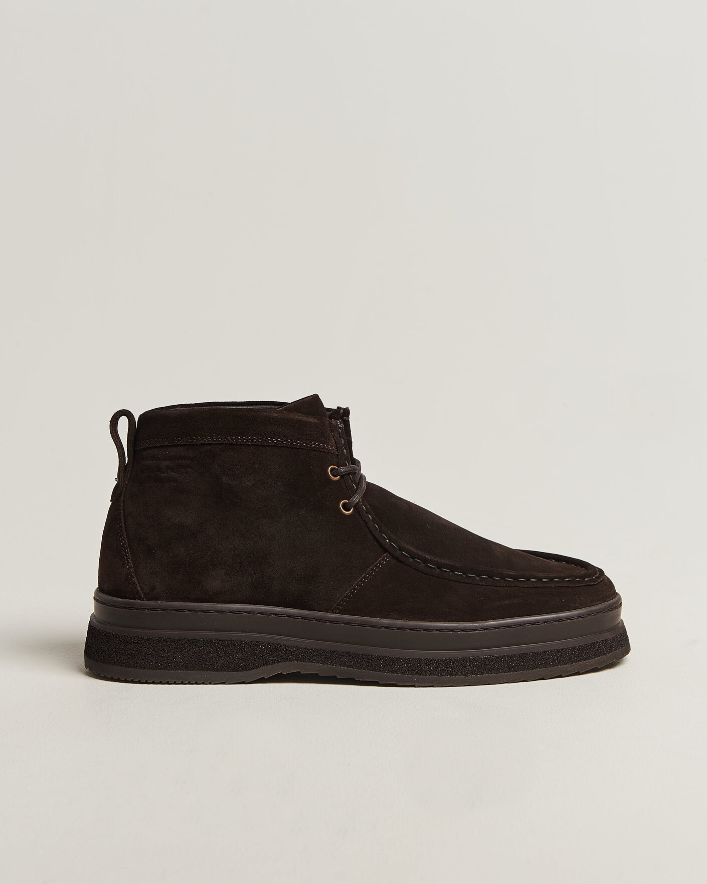 Heren | Laarzen | Gant | Blistown Shearling Suede Moc Toe Boot Espresso Brown