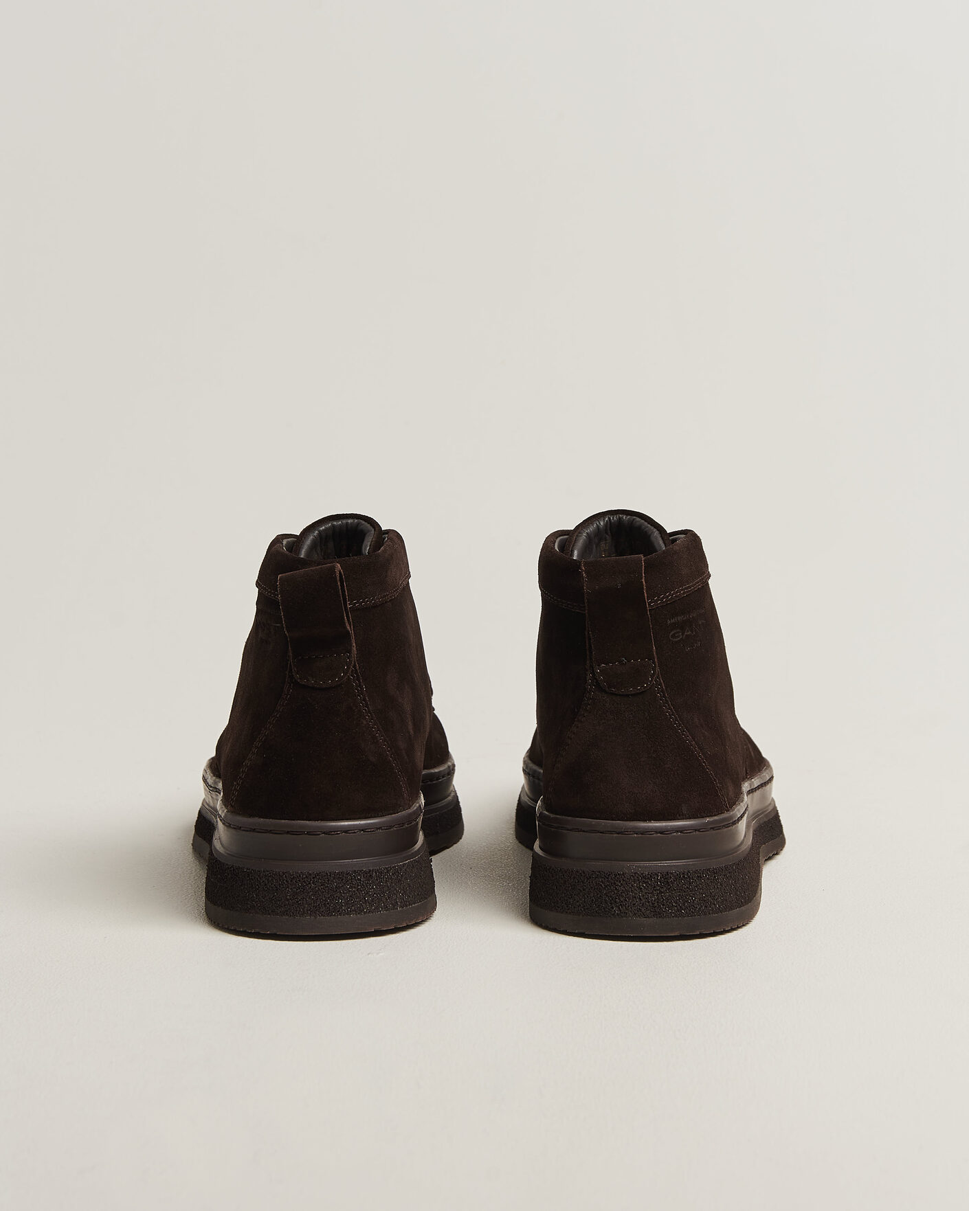 Heren | Laarzen | Gant | Blistown Shearling Suede Moc Toe Boot Espresso Brown