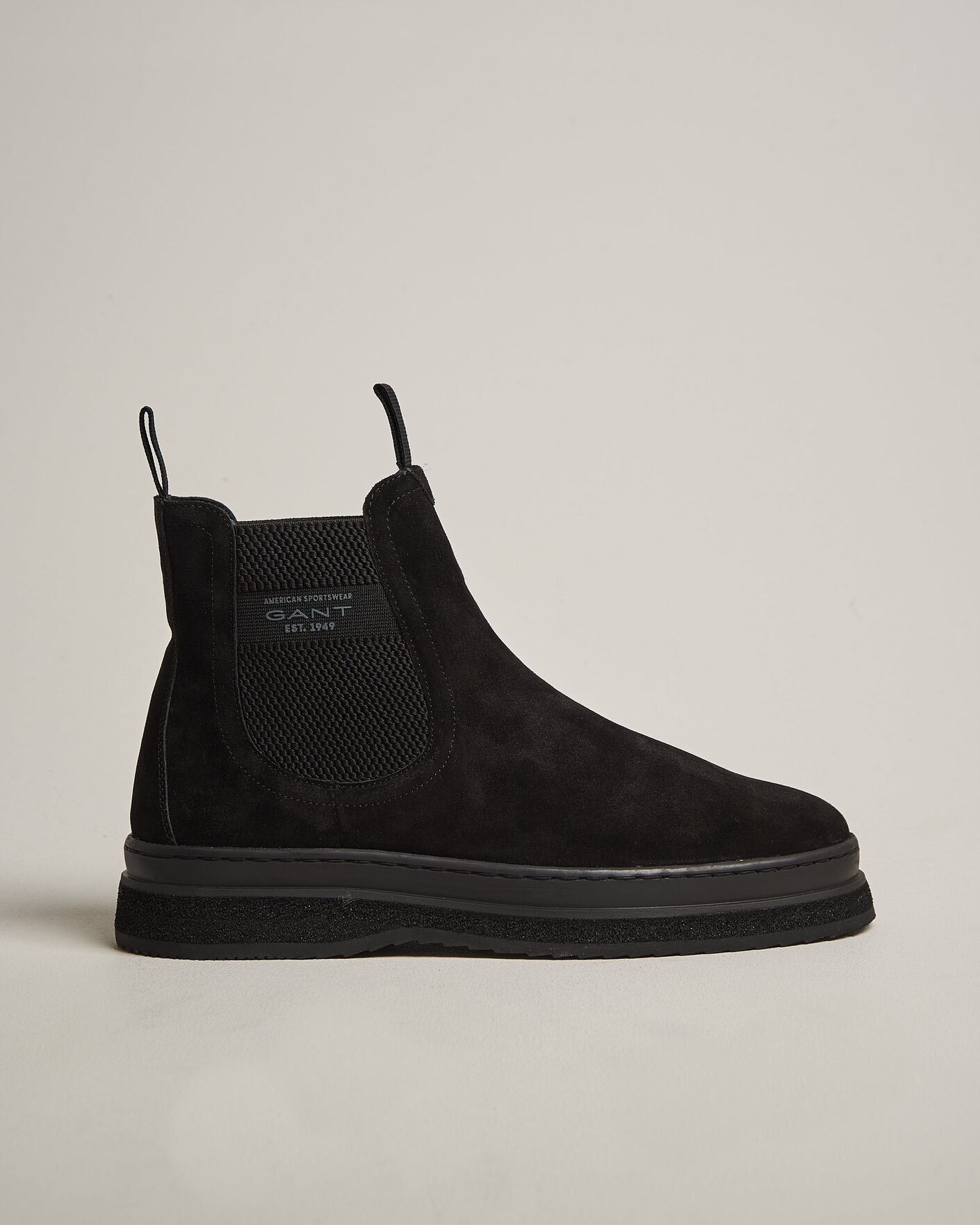 Heren | Laarzen | Gant | Blistown Shearling Suede Chelsea Boot Black