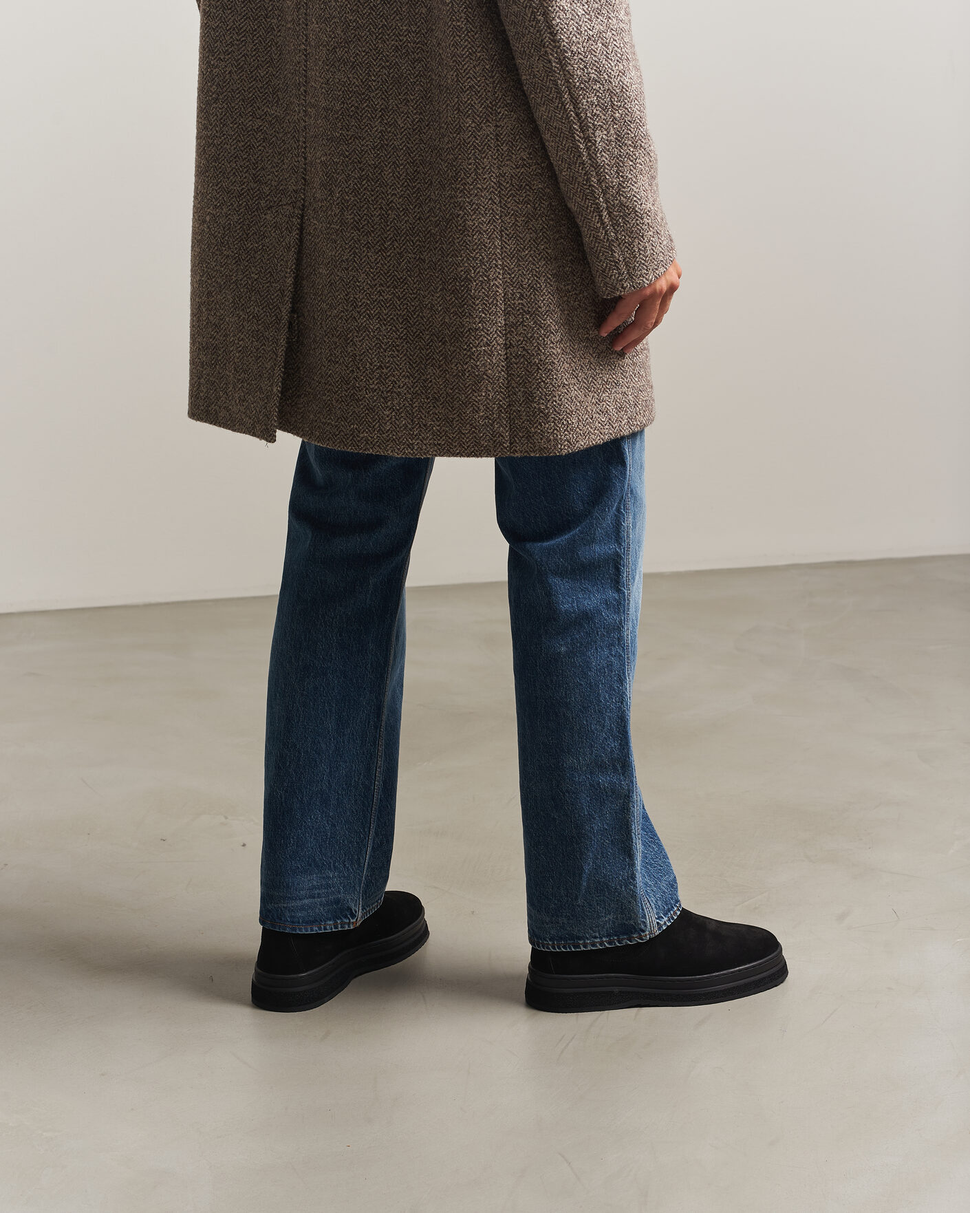Homme | Bottes | Gant | Blistown Shearling Suede Chelsea Boot Black
