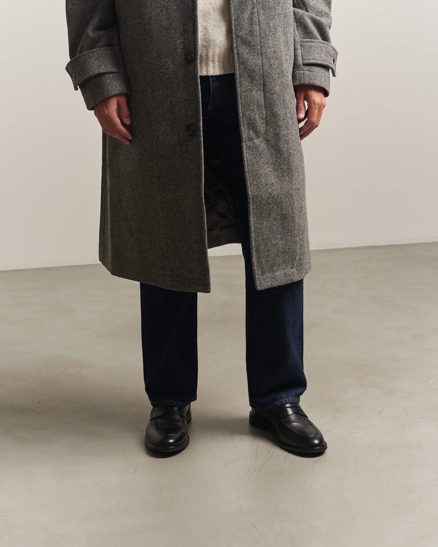Homme | Loafers | Gant | Lozham Leather Loafer Black