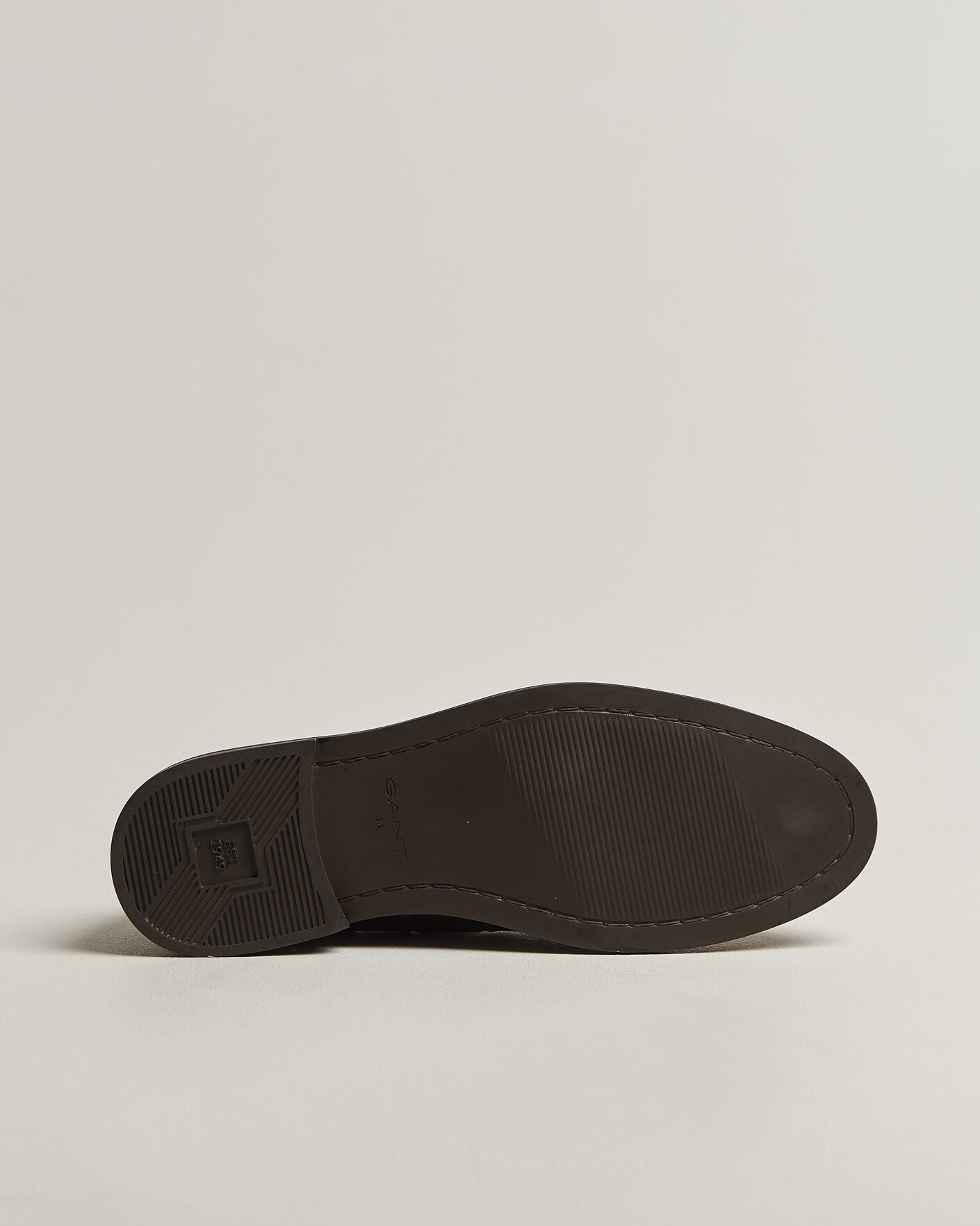 Heren | Instappers | Gant | Lozham Leather Tassle Loafer Dark Brown