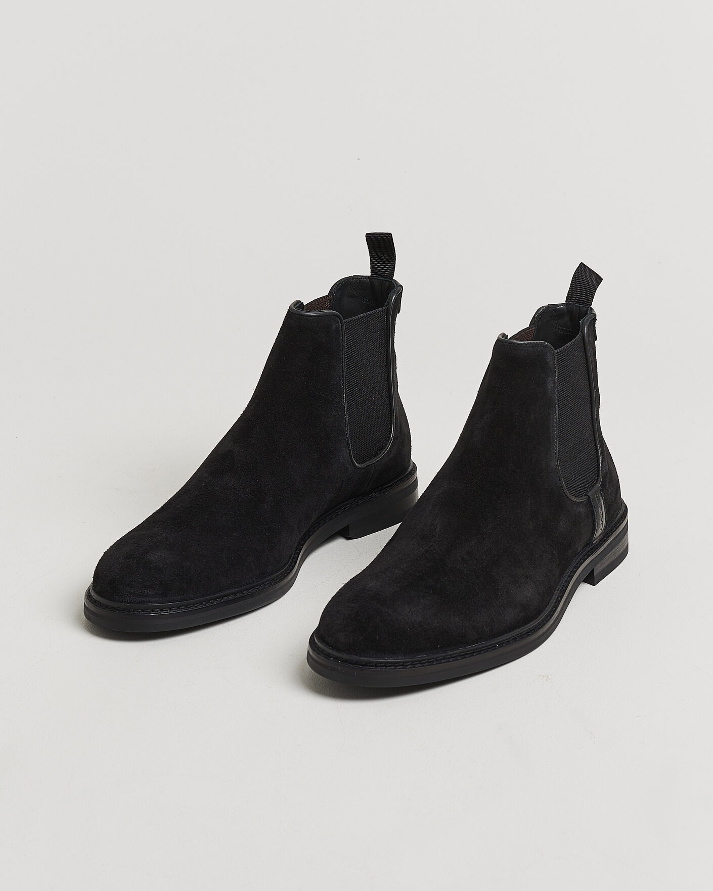Homme | Bottes | Gant | Bidford Suede Chelsea Boot Black