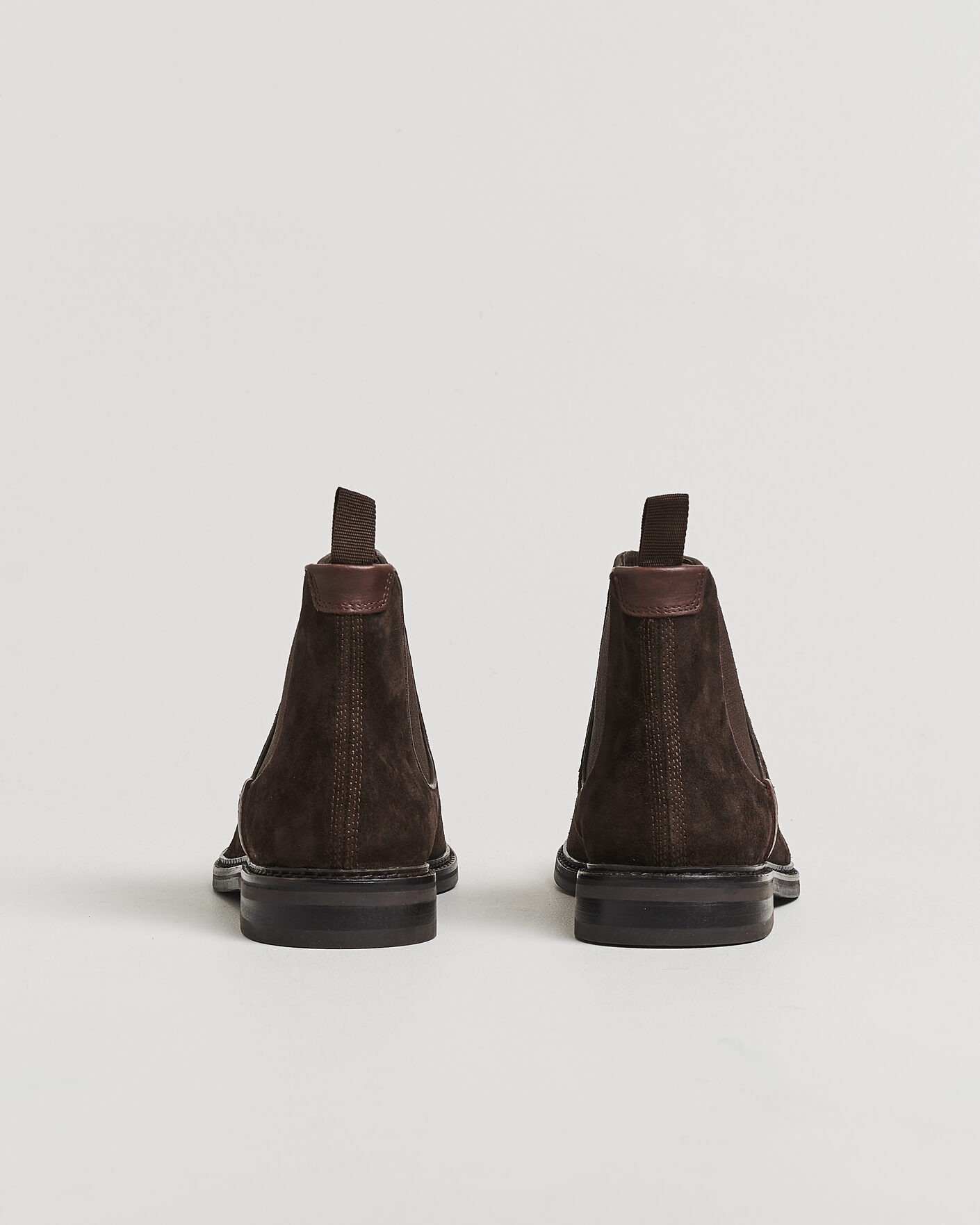 Heren | Laarzen | Gant | Bidford Suede Chelsea Boot Dark Brown