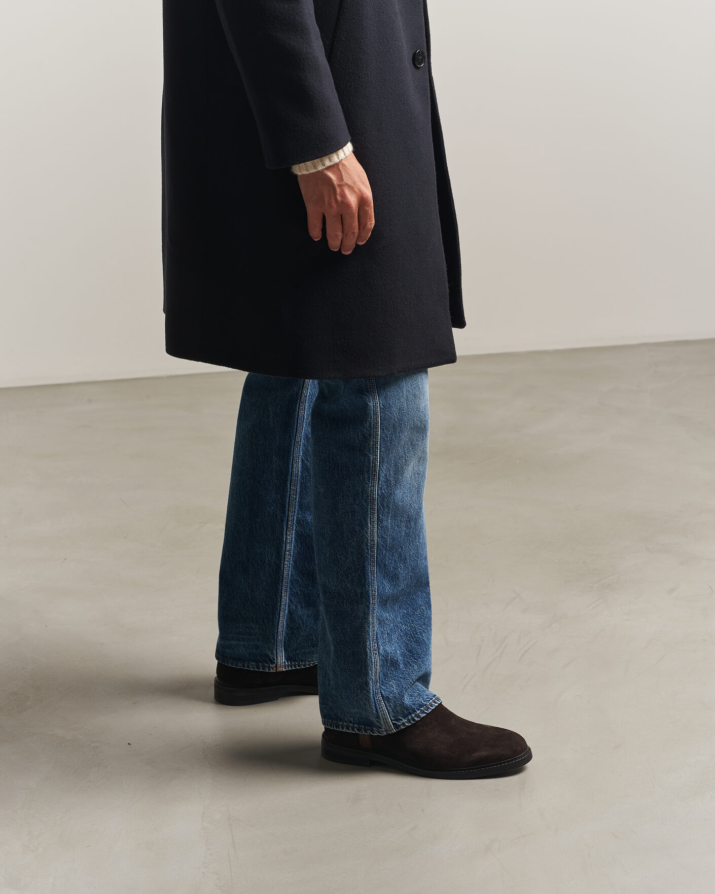 Heren | Laarzen | Gant | Bidford Suede Chelsea Boot Dark Brown